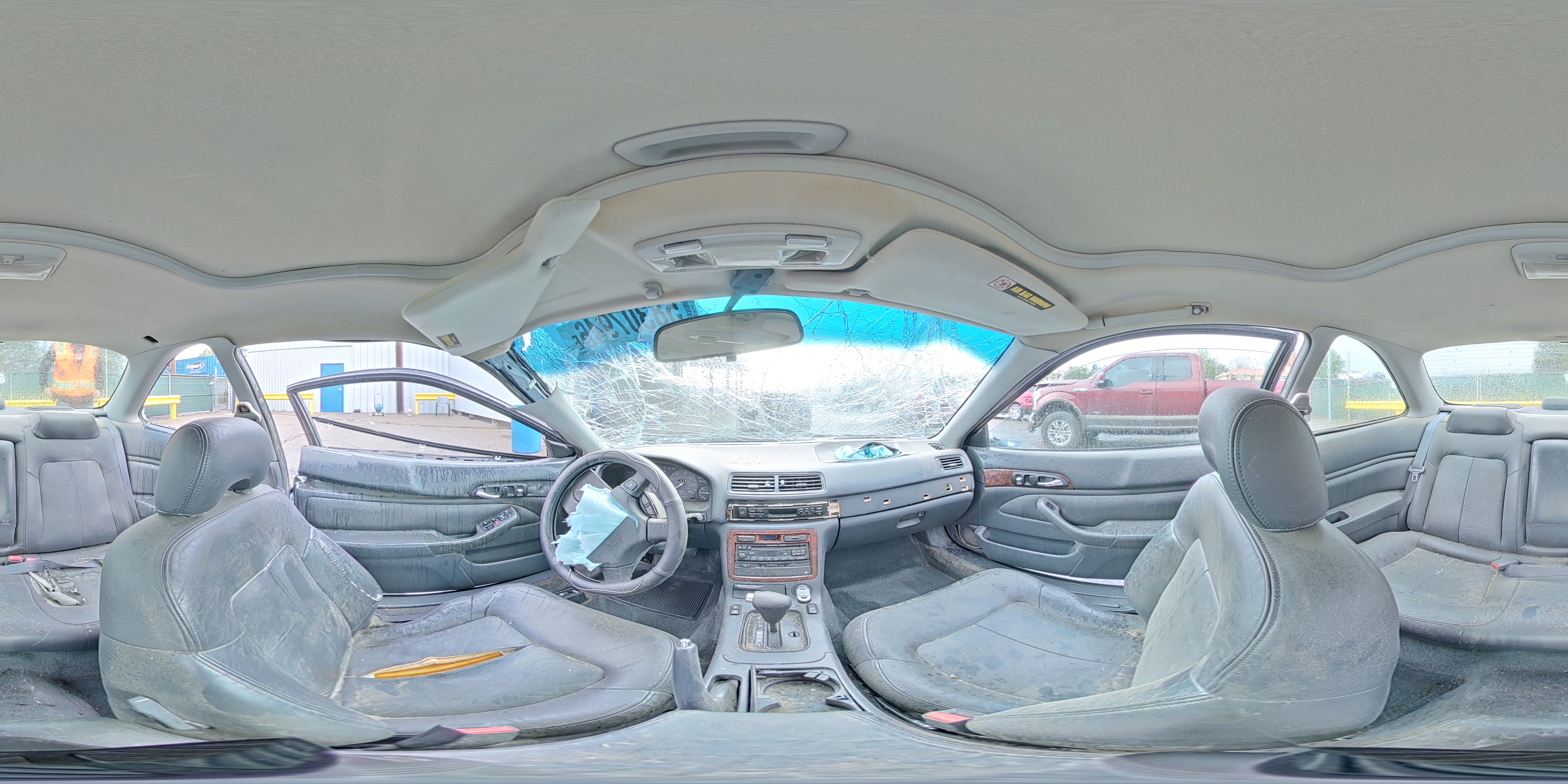 1997 Acura 3.0cl Blue vin: 19UYA2258VL010786