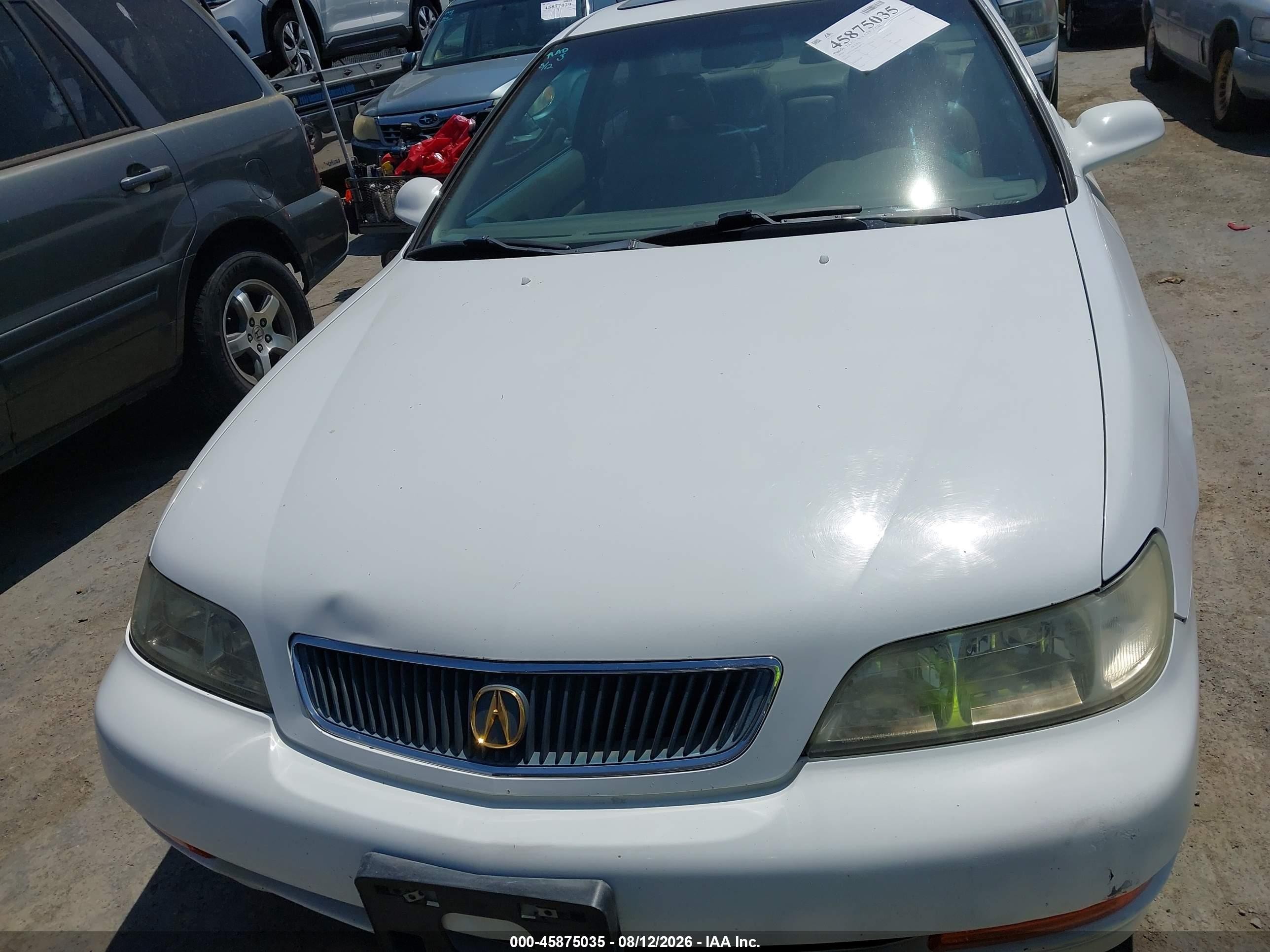 1999 Acura Cl 3.0 Белый vin: 19UYA2258XL007731