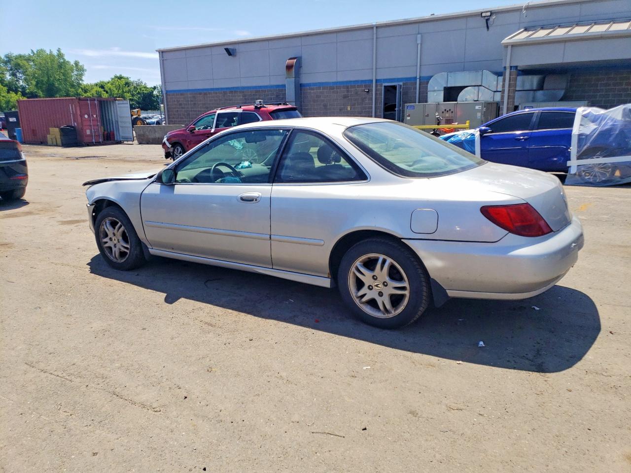 1998 Acura 2.3cl Silver vin: 19UYA3245WL008637