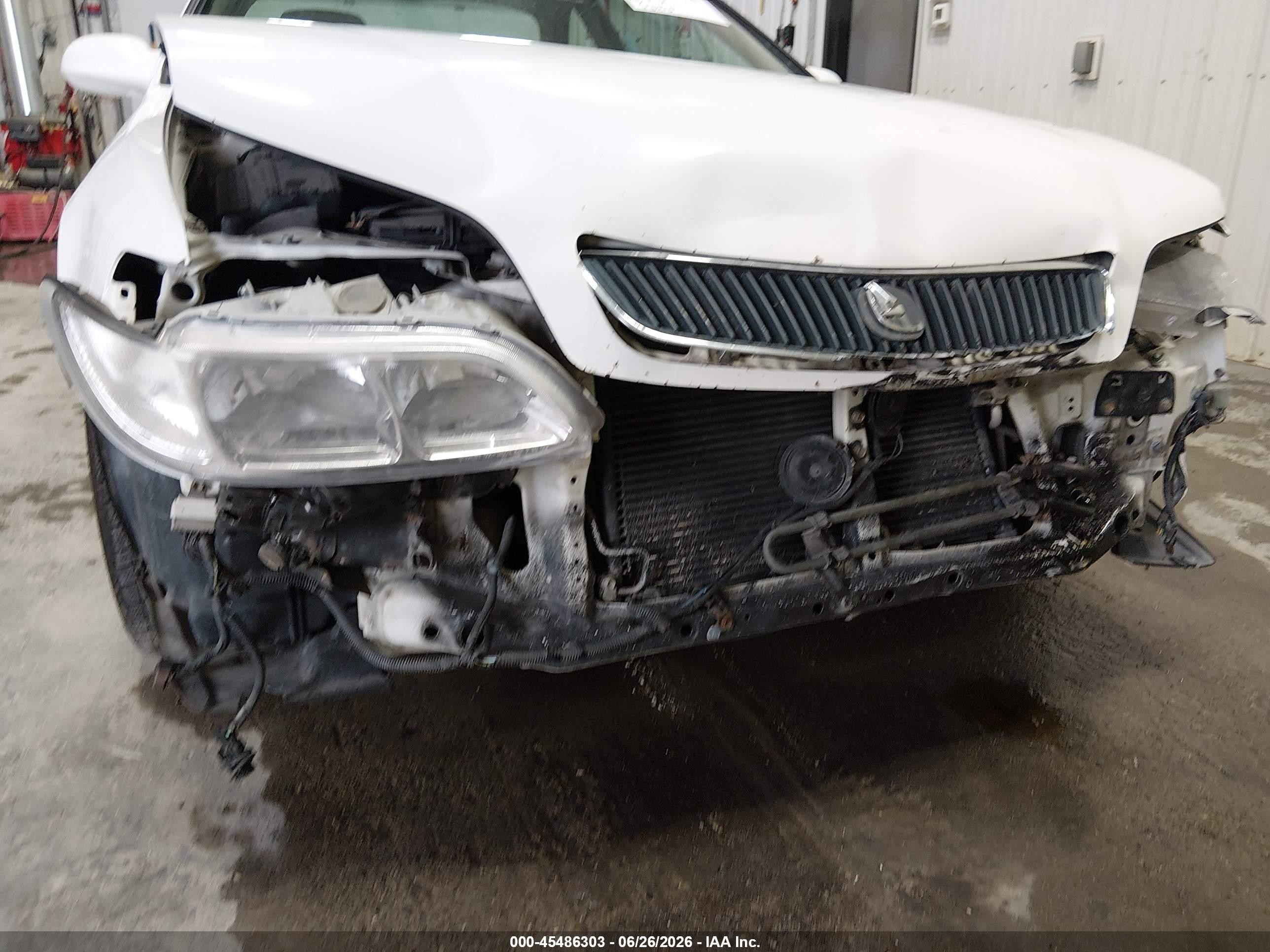 1998 Acura Cl 2.3 White vin: 19UYA3257WL002413