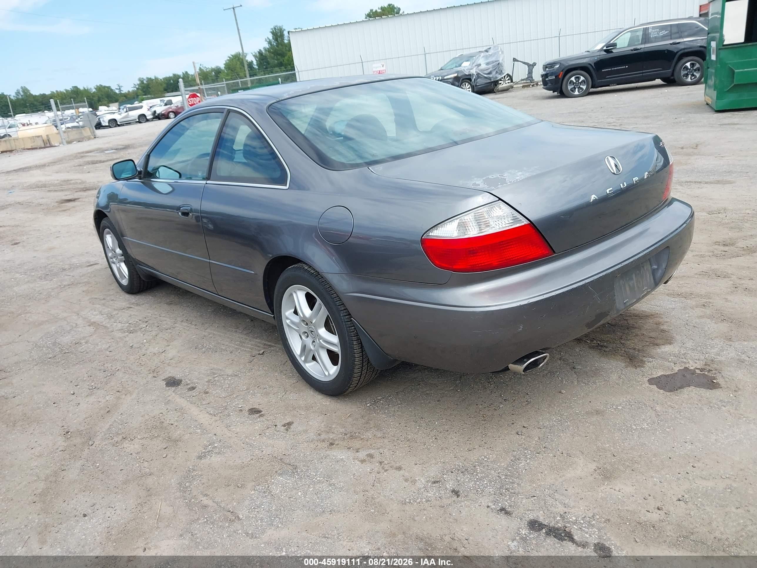 2003 Acura Cl 3.2 Type S Manual Gray vin: 19UYA41653A012543