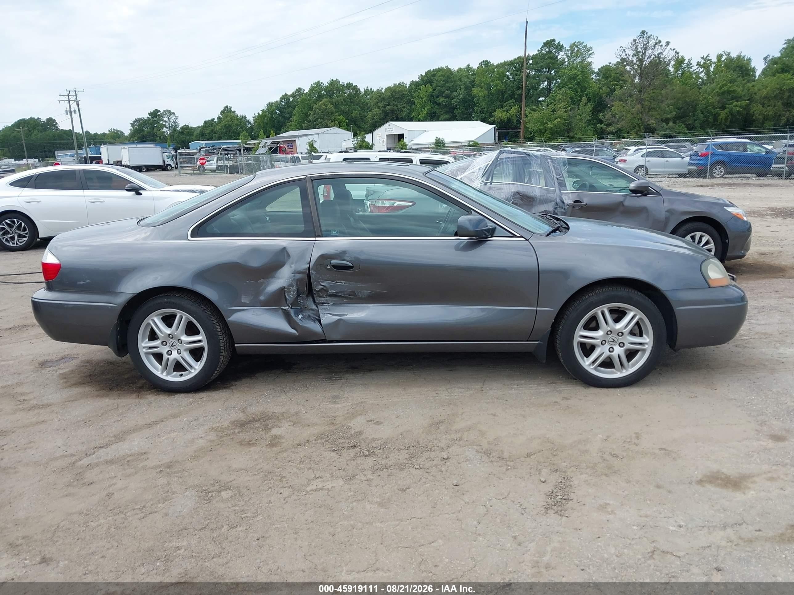 2003 Acura Cl 3.2 Type S Manual Gray vin: 19UYA41653A012543
