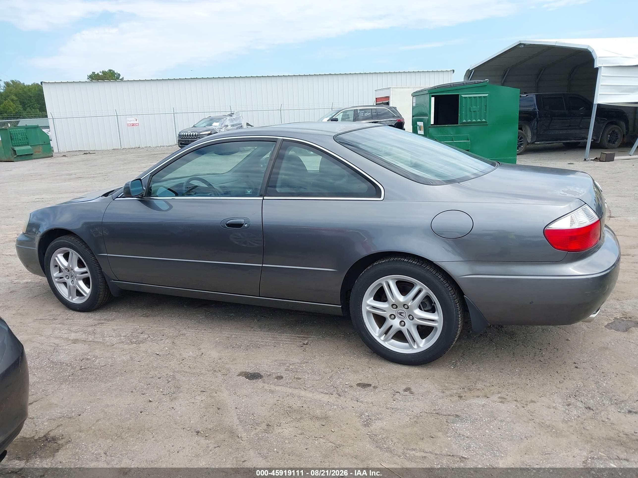 2003 Acura Cl 3.2 Type S Manual Gray vin: 19UYA41653A012543