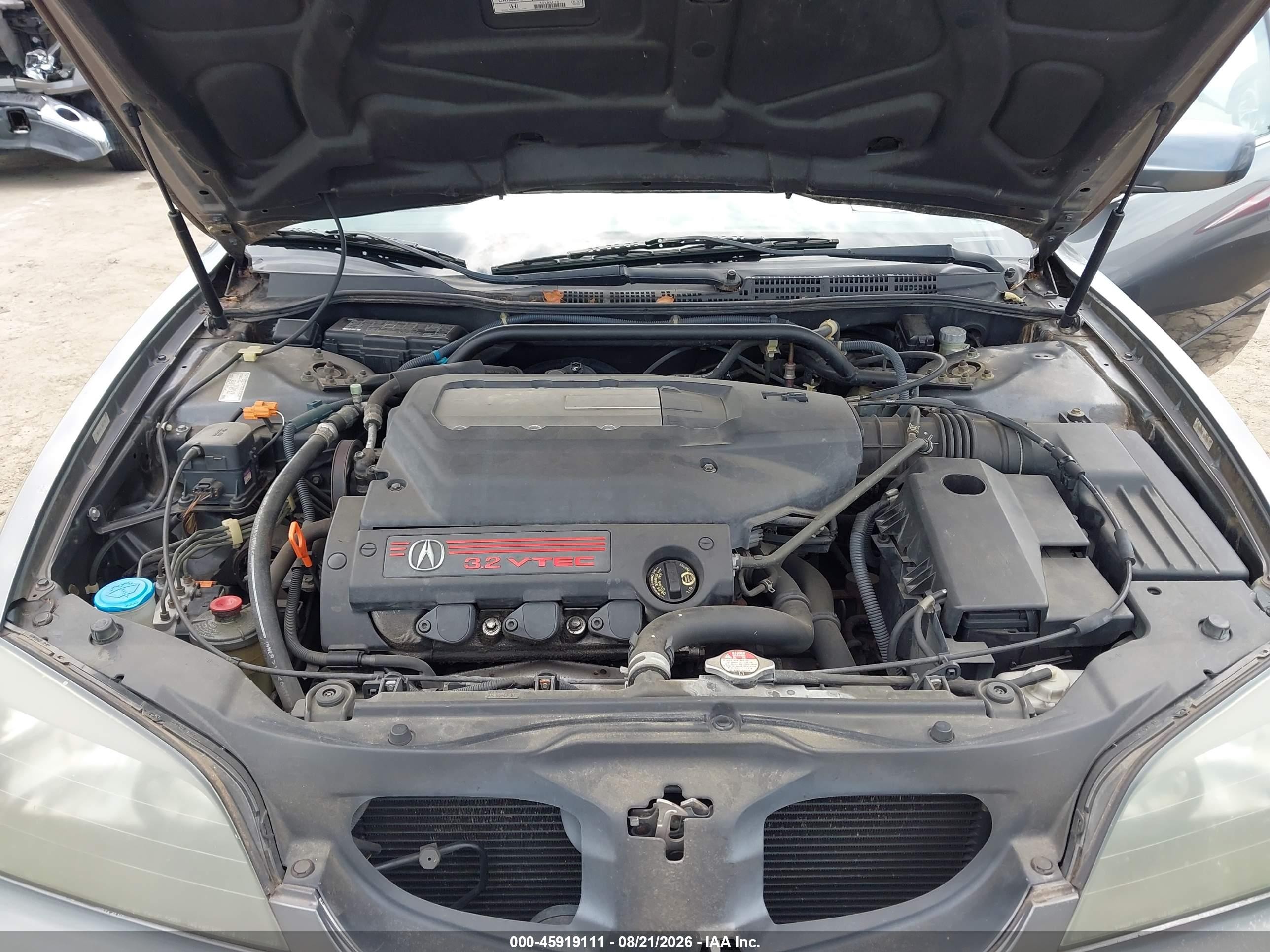 2003 Acura Cl 3.2 Type S Manual Gray vin: 19UYA41653A012543