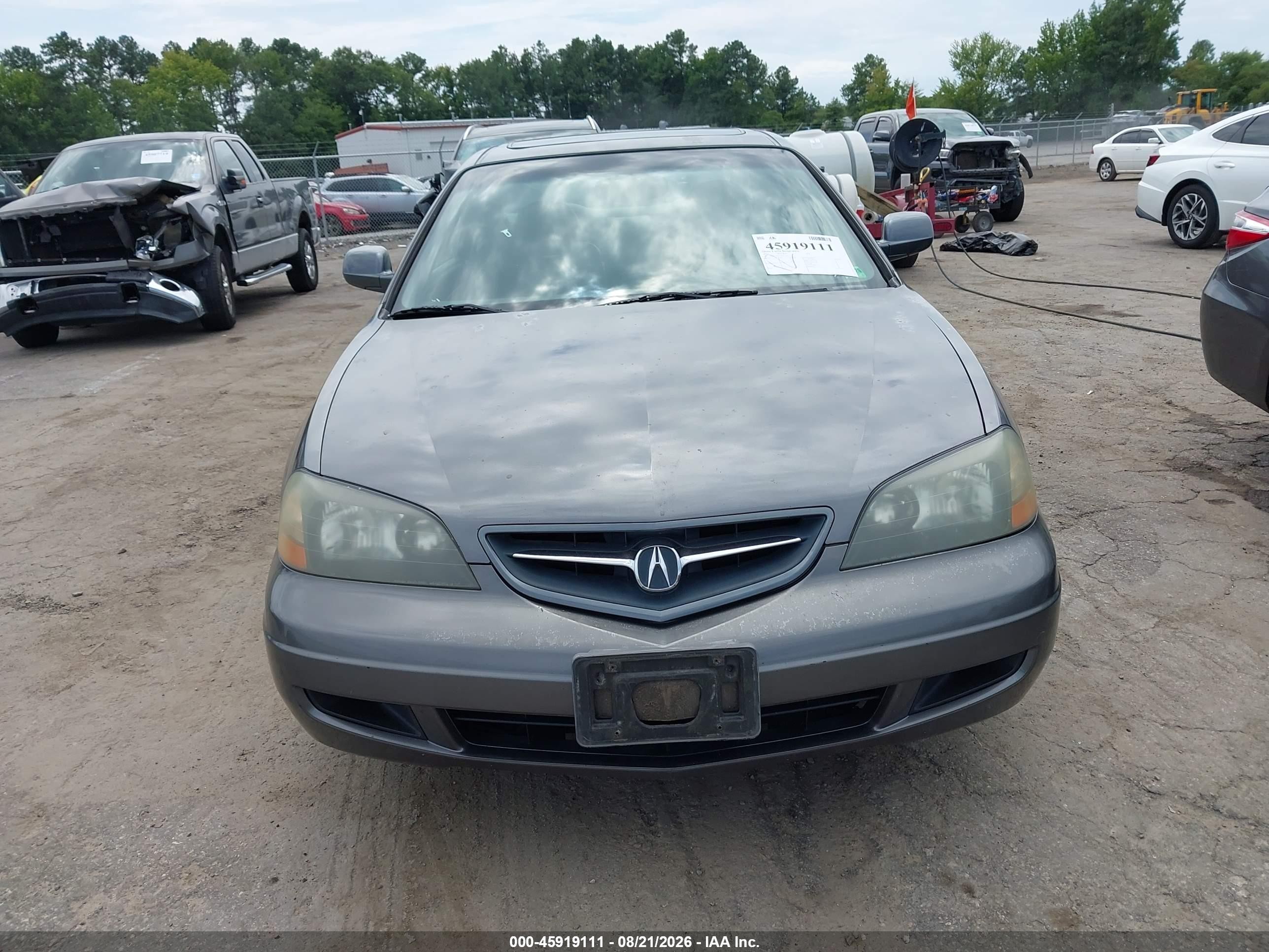2003 Acura Cl 3.2 Type S Manual Gray vin: 19UYA41653A012543