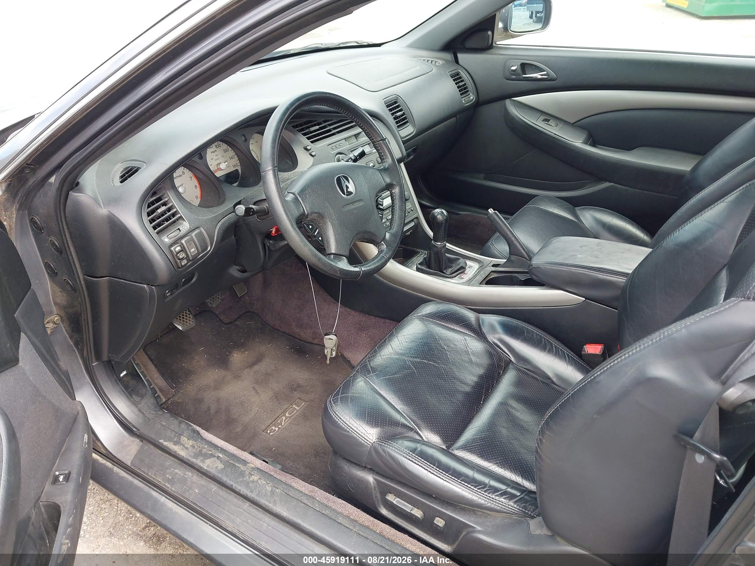 2003 Acura Cl 3.2 Type S Manual Gray vin: 19UYA41653A012543