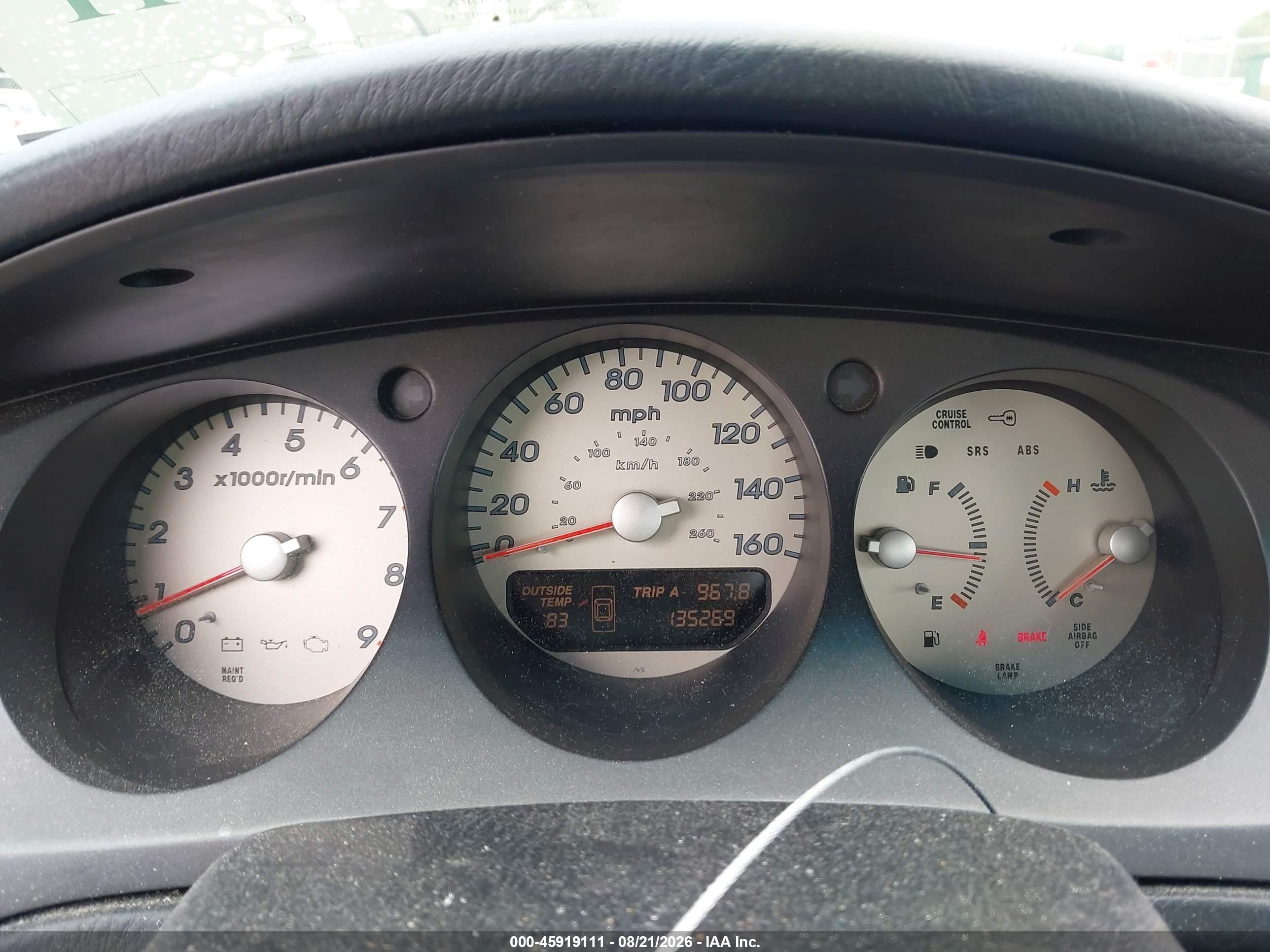 2003 Acura Cl 3.2 Type S Manual Gray vin: 19UYA41653A012543