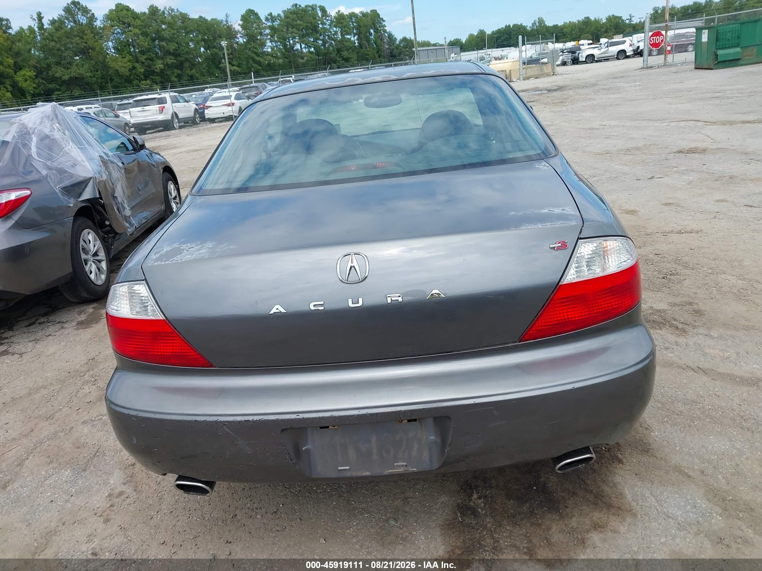 2003 Acura Cl 3.2 Type S Manual Gray vin: 19UYA41653A012543