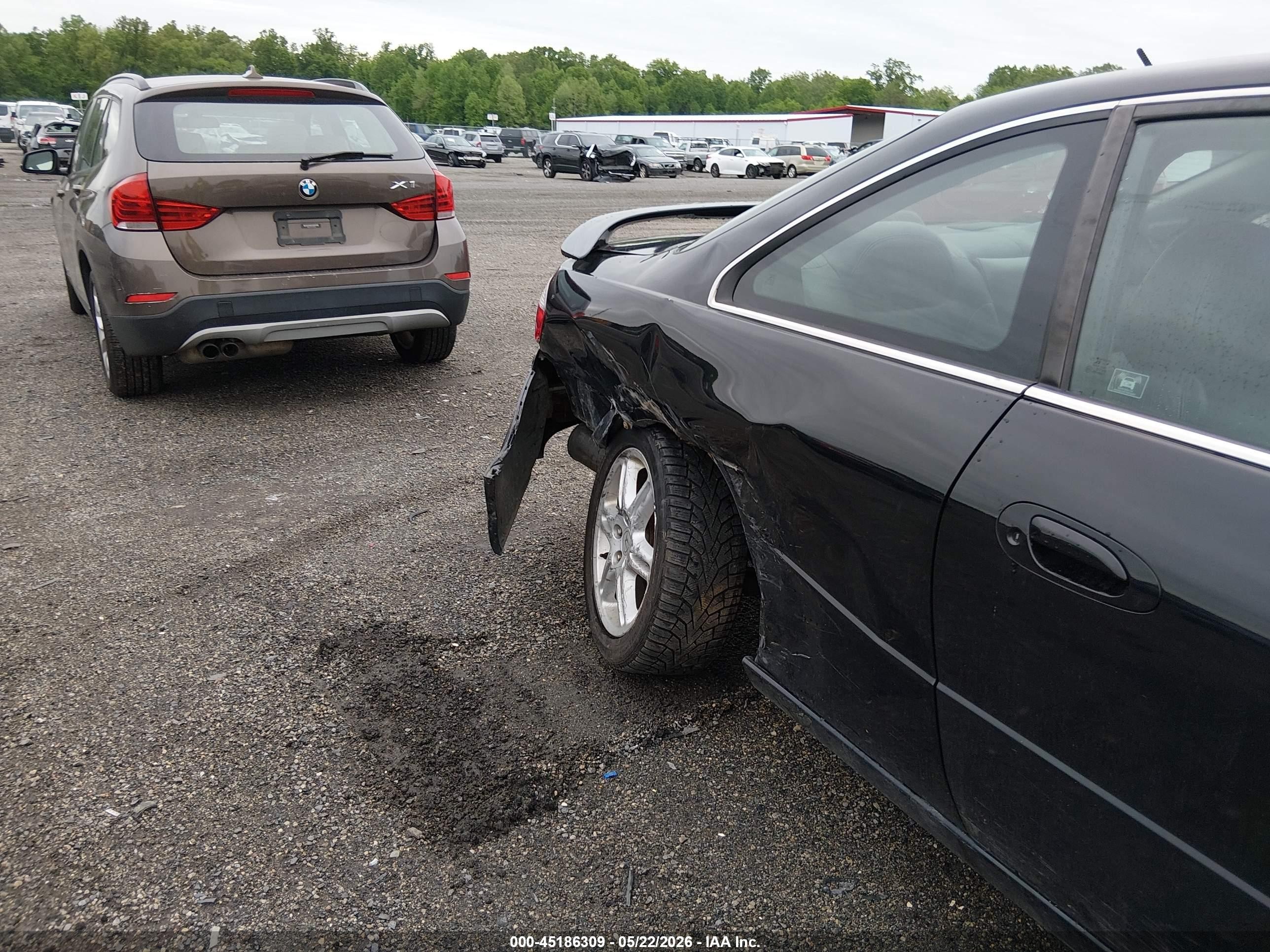 2003 Acura Cl 3.2 Type S Black vin: 19UYA41743A011277