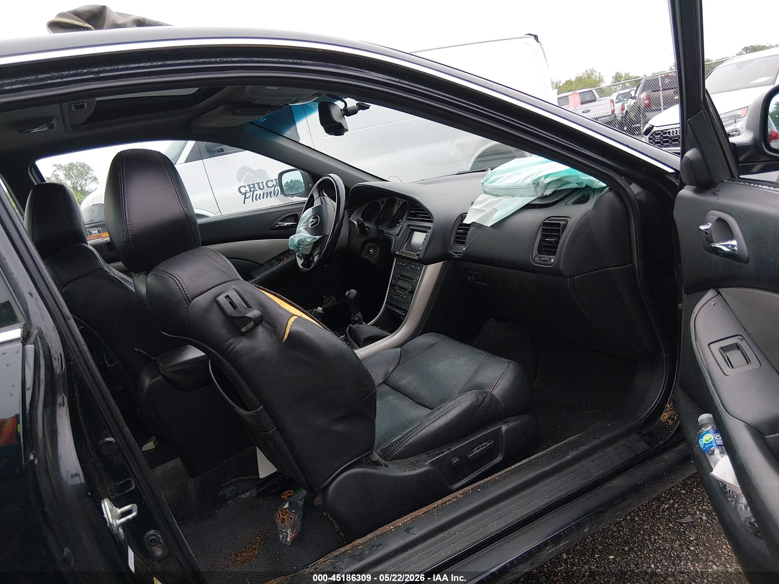 2003 Acura Cl 3.2 Type S Black vin: 19UYA41743A011277