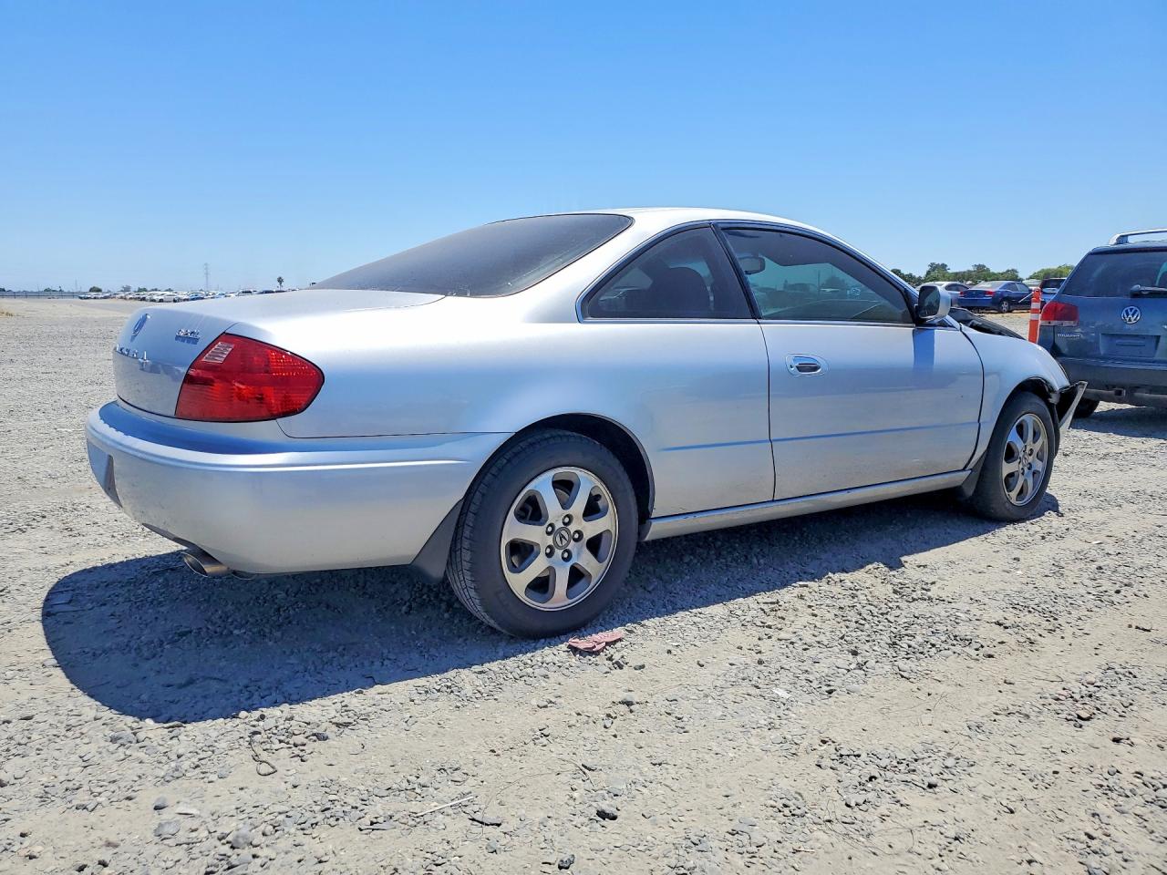 2001 Acura 3.2cl Silver vin: 19UYA42411A002103