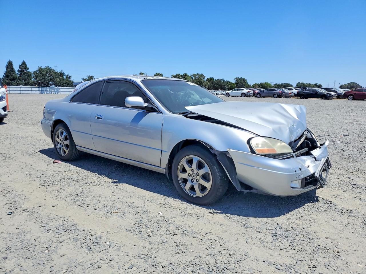 2001 Acura 3.2cl Silver vin: 19UYA42411A002103