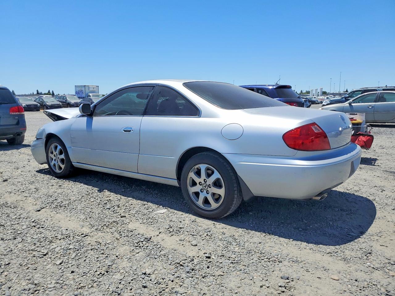 2001 Acura 3.2cl Silver vin: 19UYA42411A002103