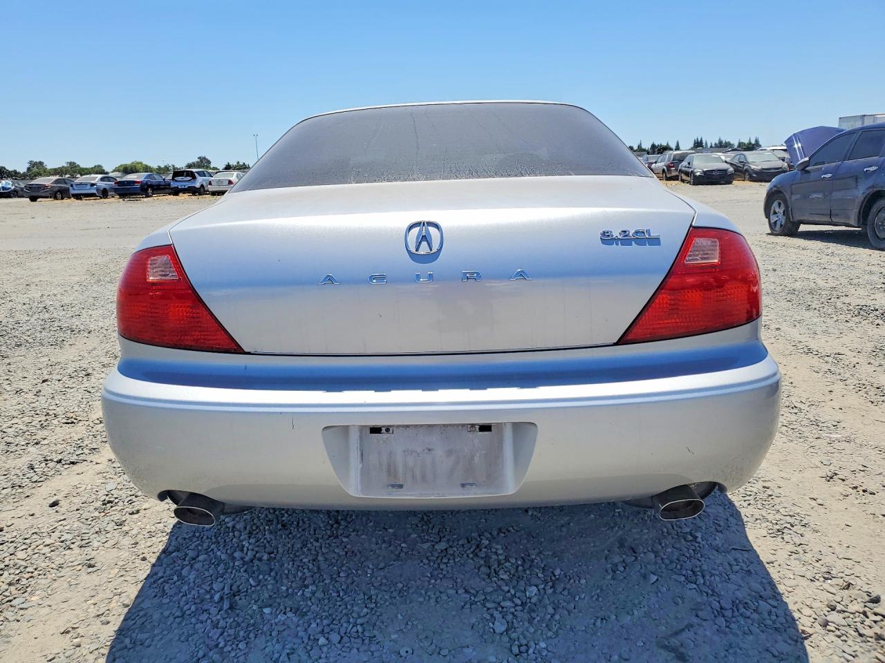 2001 Acura 3.2cl Silver vin: 19UYA42411A002103