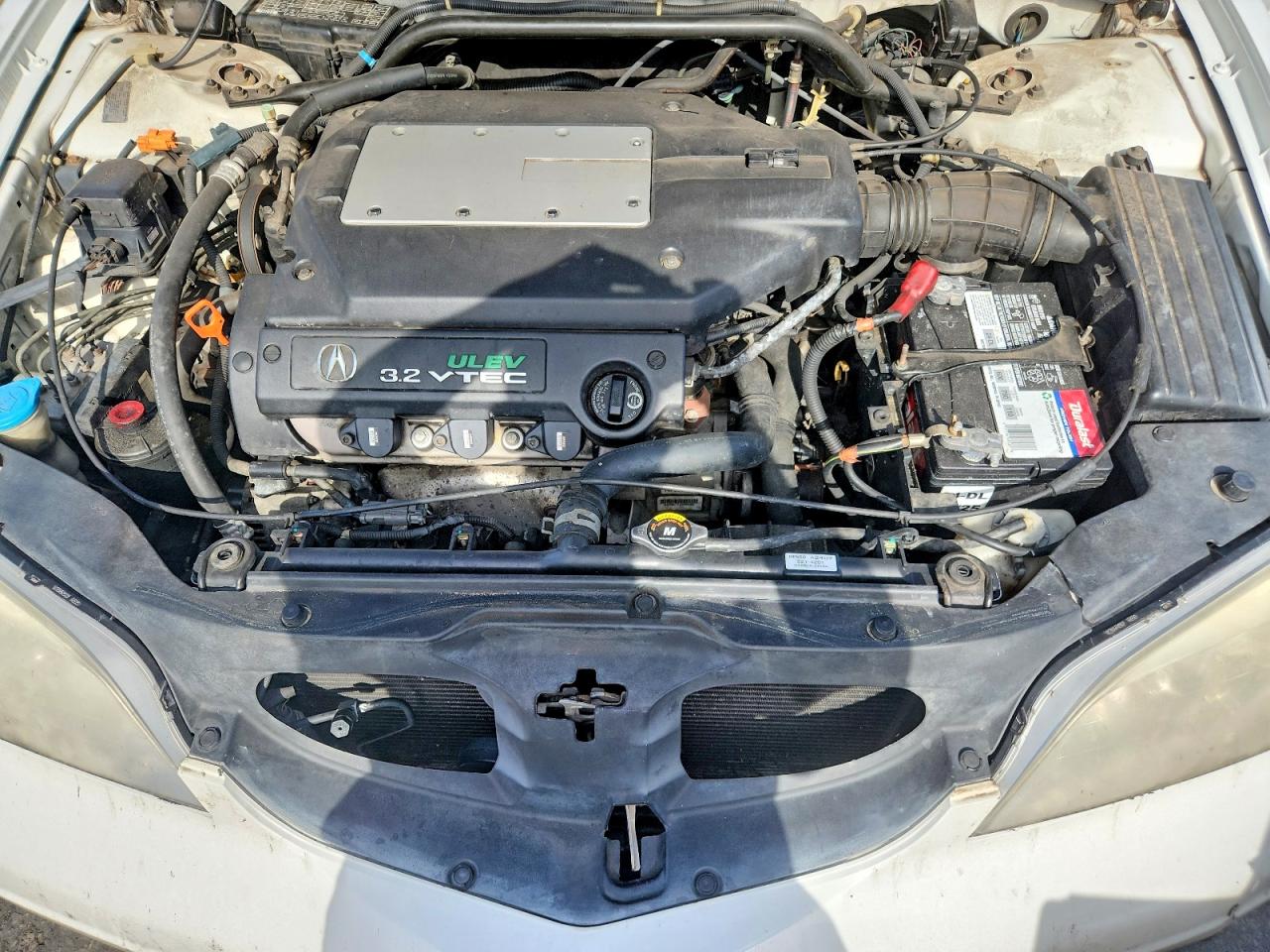2001 Acura 3.2cl White vin: 19UYA42431A019792