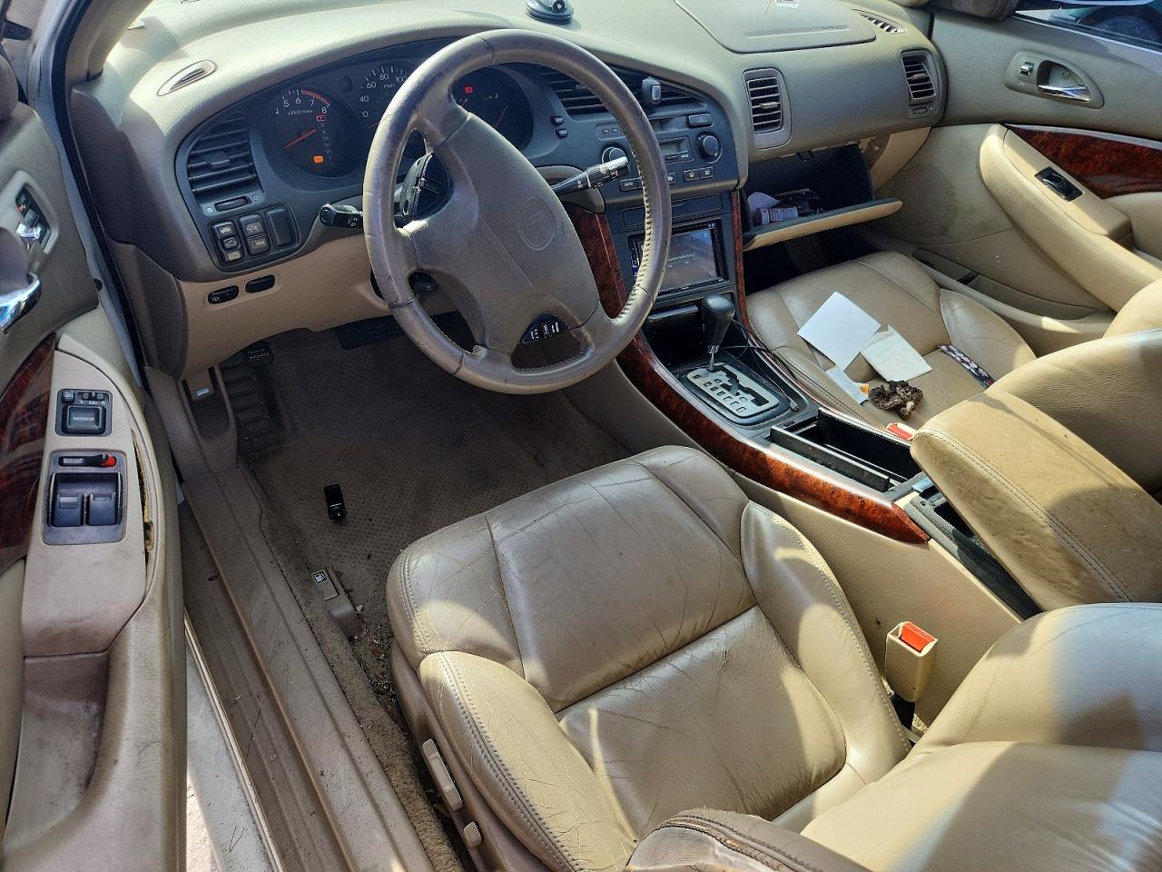 2001 Acura 3.2cl White vin: 19UYA42431A019792