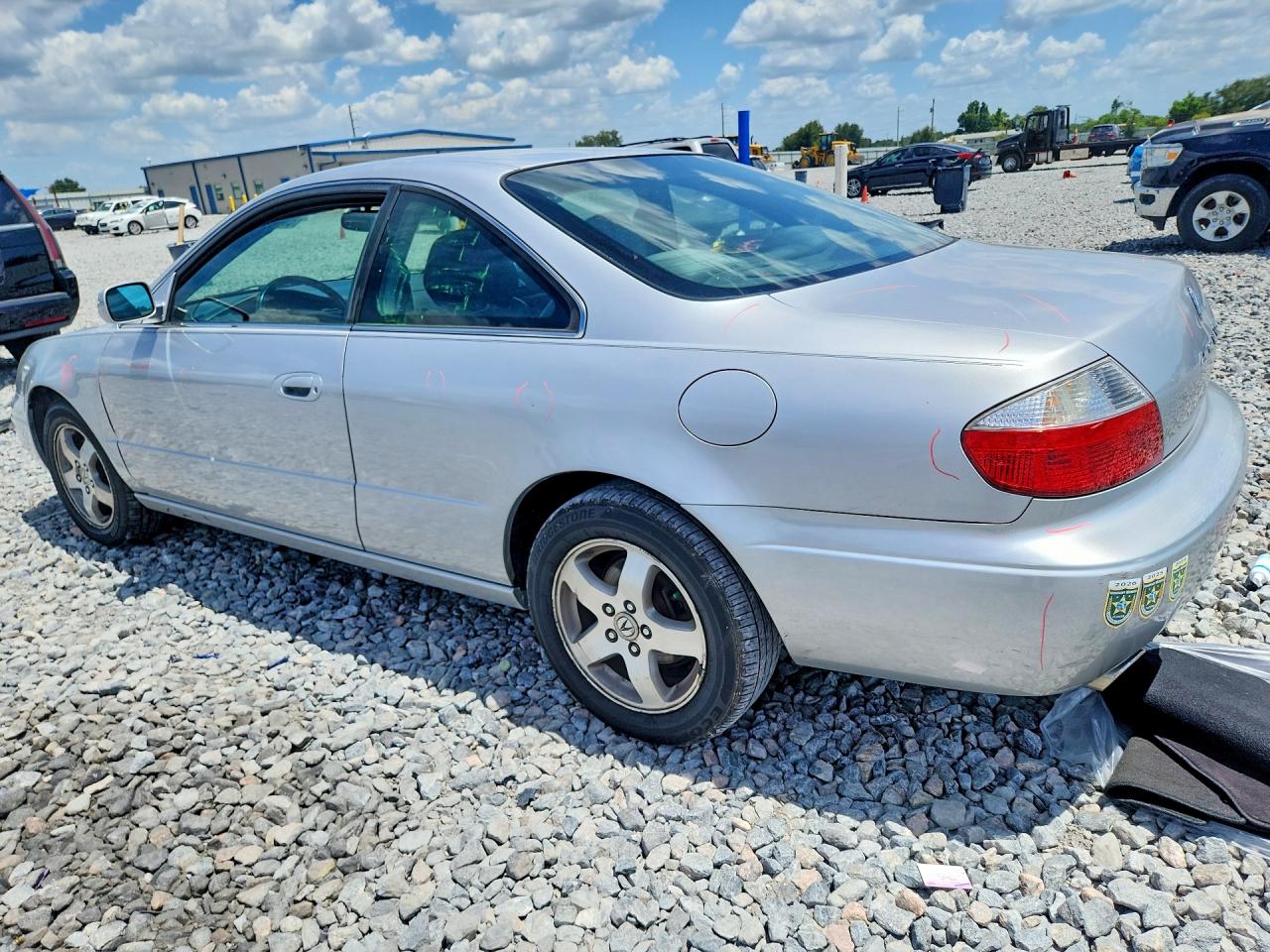 2003 Acura 3.2cl Silver vin: 19UYA42433A004714