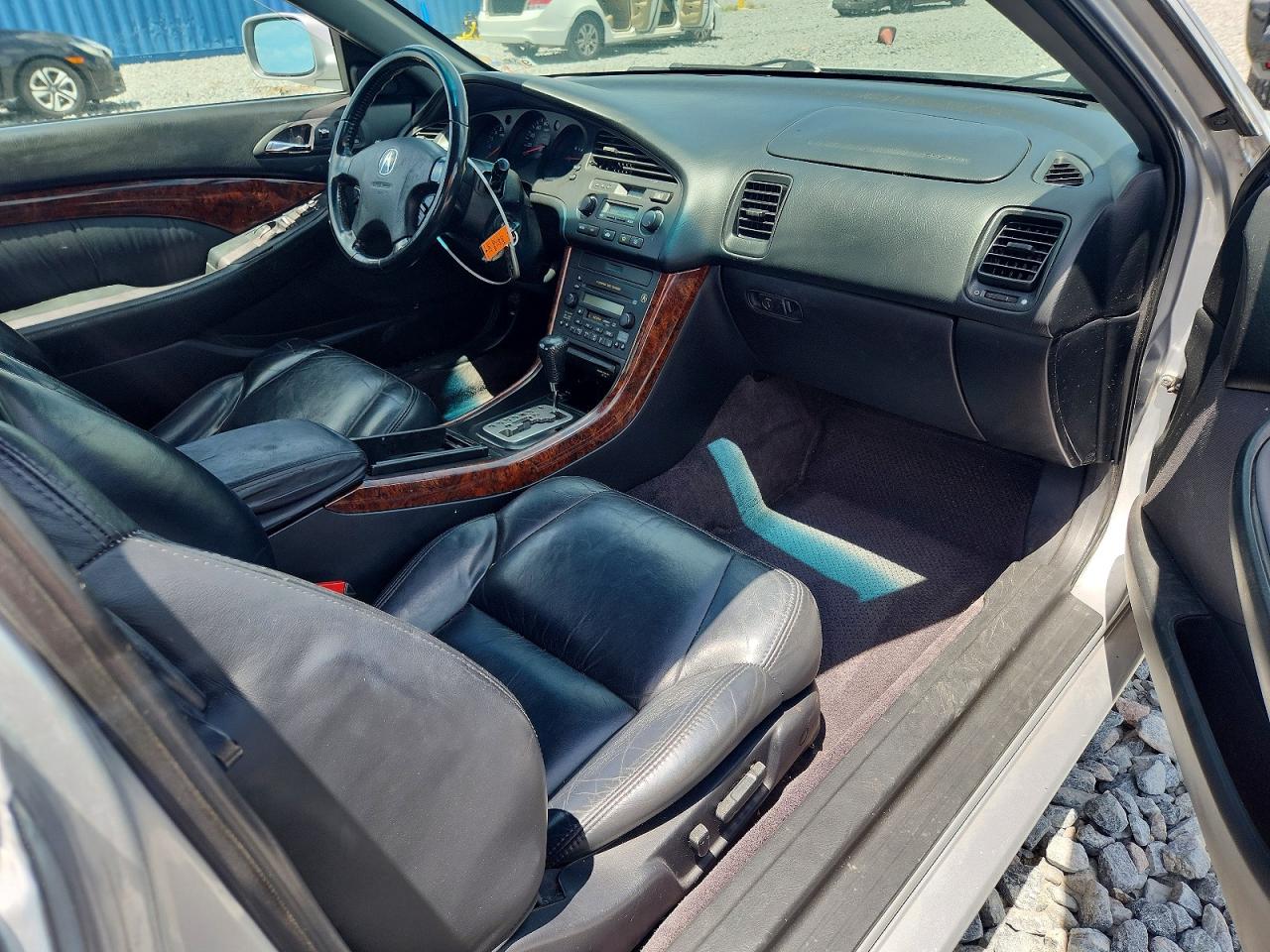 2003 Acura 3.2cl Silver vin: 19UYA42433A004714