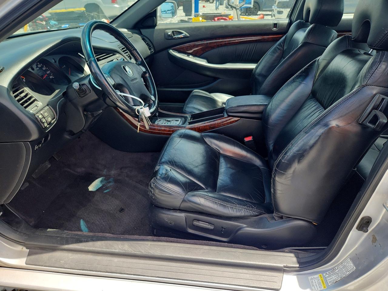 2003 Acura 3.2cl Silver vin: 19UYA42433A004714