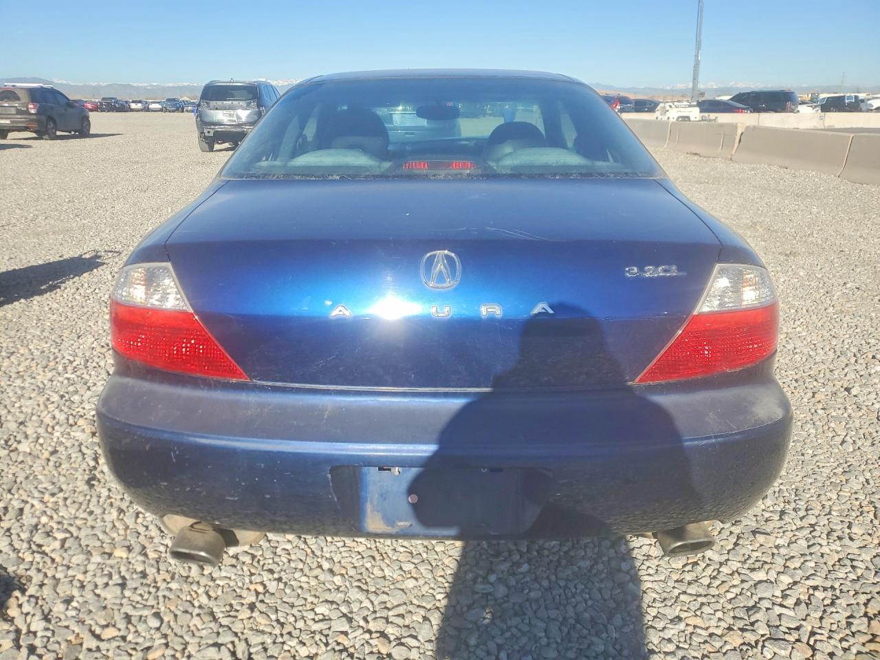 2003 Acura Cl Blue vin: 19UYA42433A010481