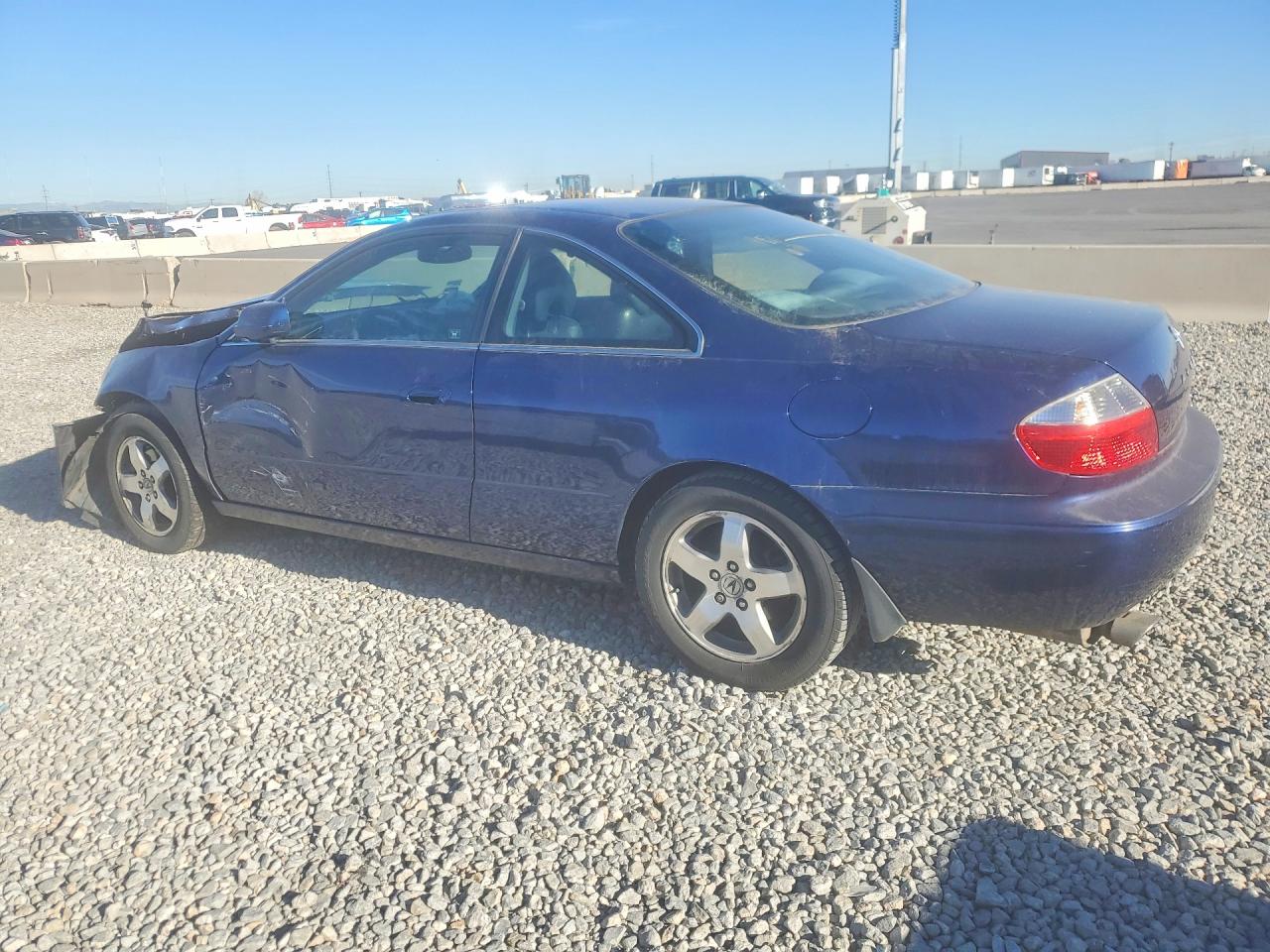 2003 Acura Cl Blue vin: 19UYA42433A010481
