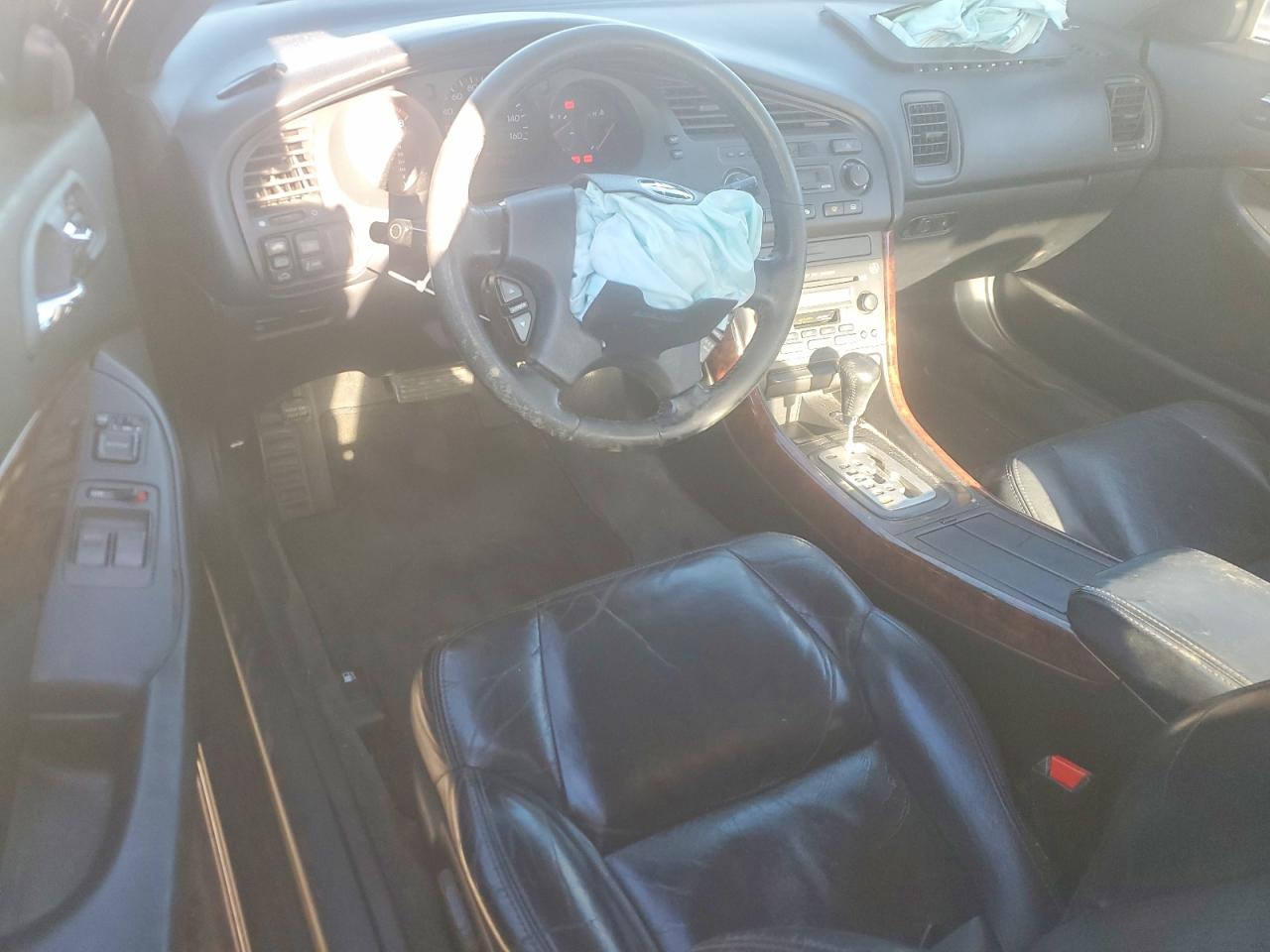 2003 Acura Cl Blue vin: 19UYA42433A010481