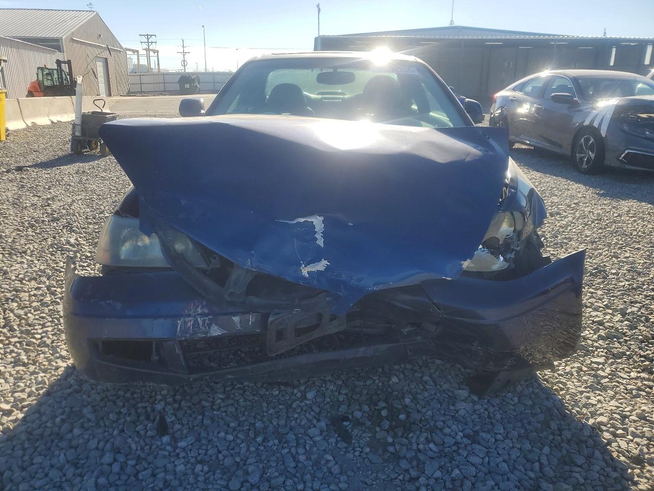 2003 Acura Cl Blue vin: 19UYA42433A010481
