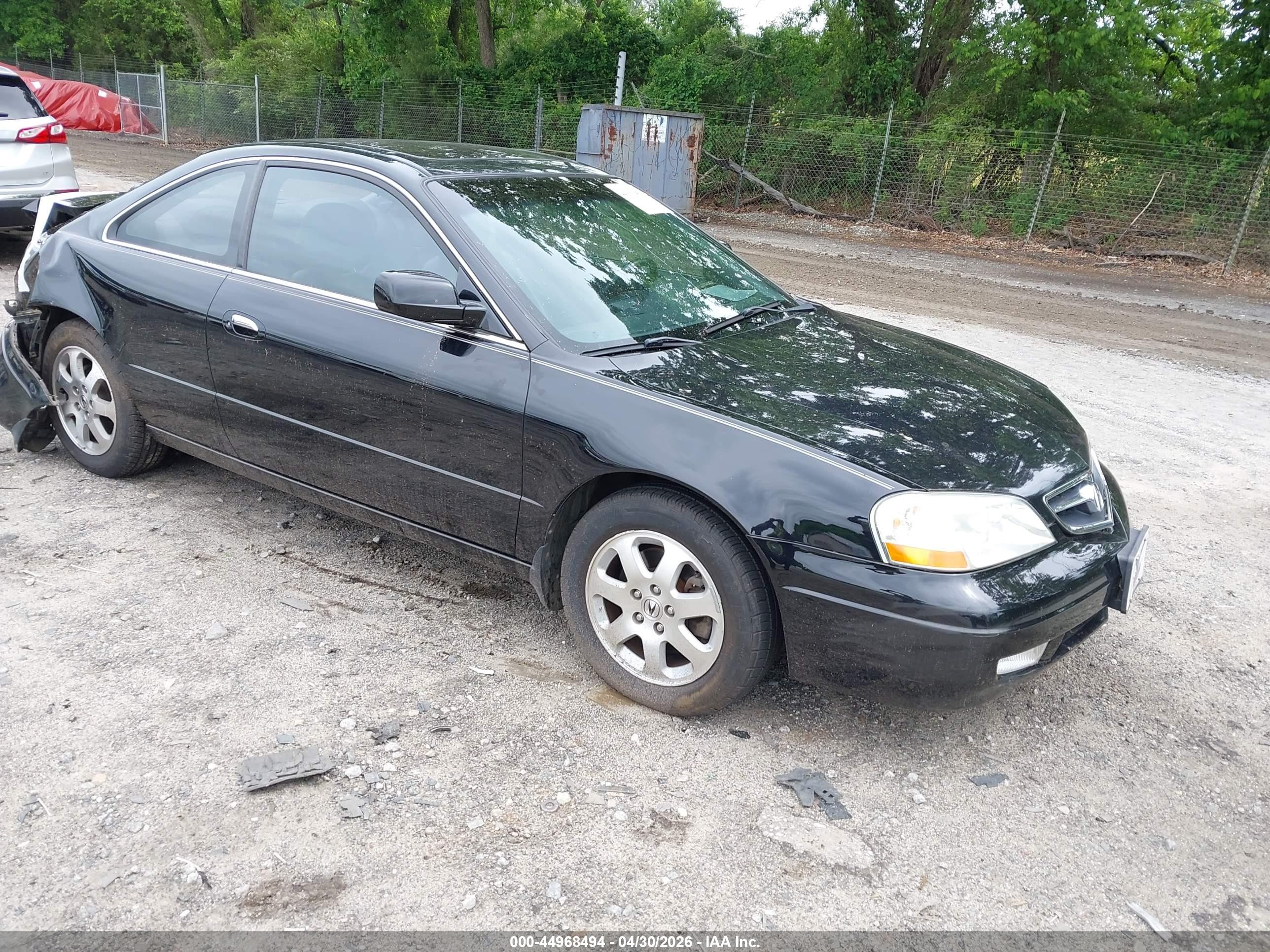 2002 Acura Cl 3.2 Black vin: 19UYA42462A004608