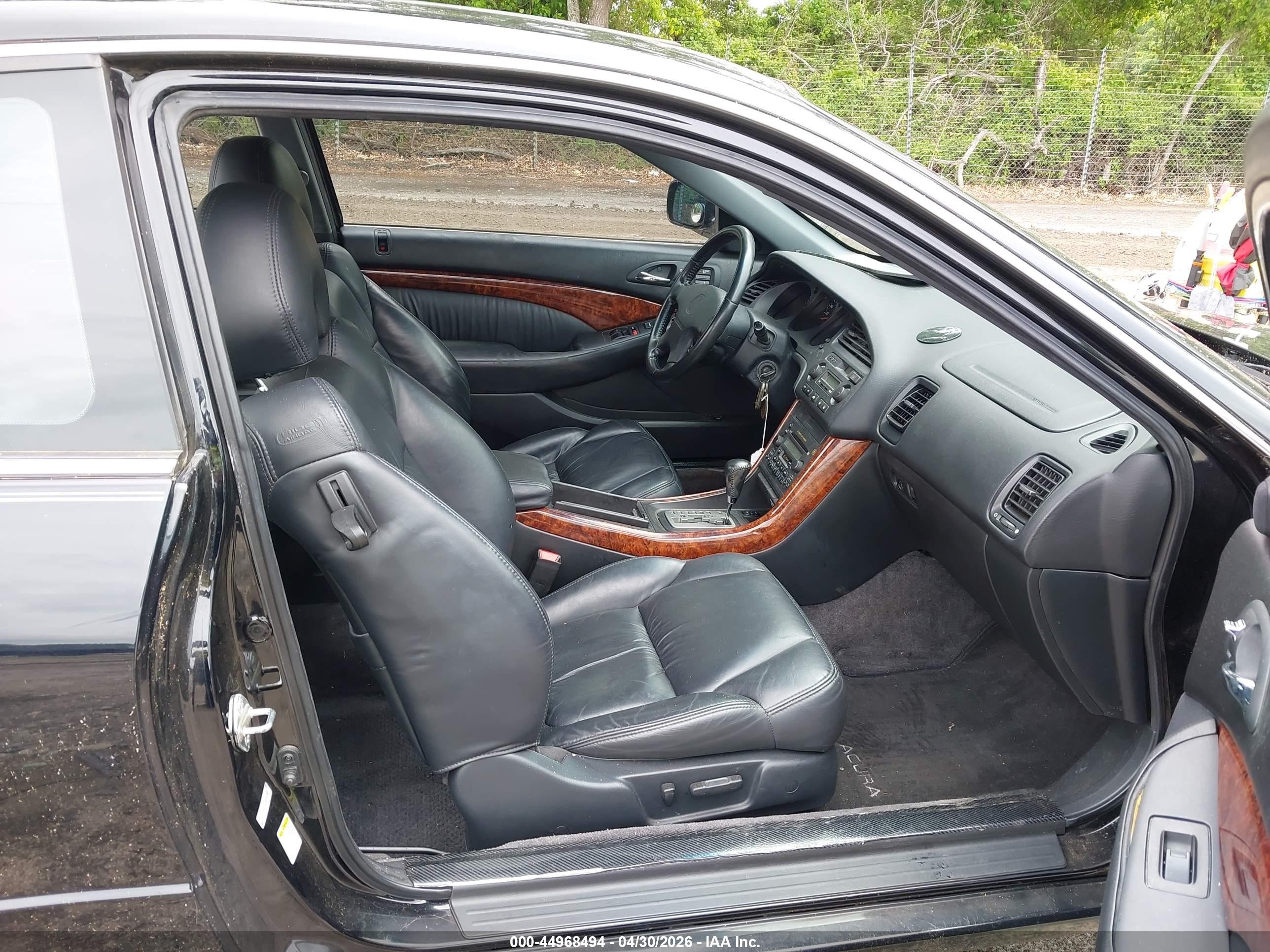 2002 Acura Cl 3.2 Black vin: 19UYA42462A004608