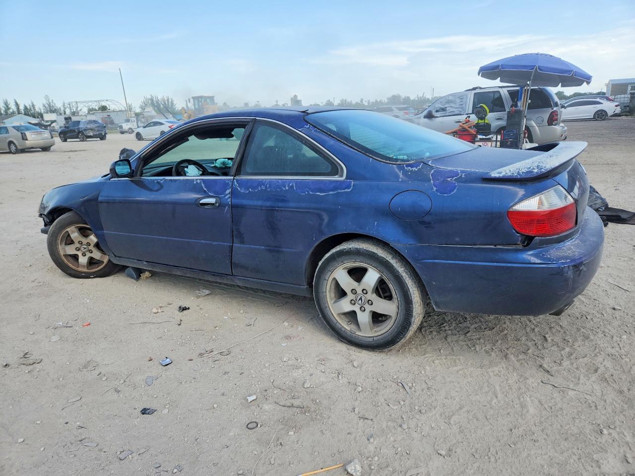 2003 Acura 3.2cl Синий vin: 19UYA42463A001869