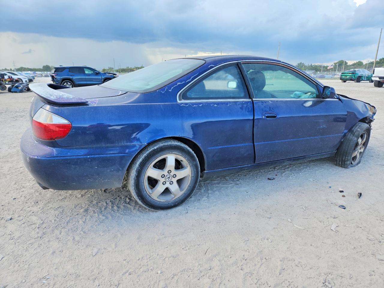 2003 Acura 3.2cl Синий vin: 19UYA42463A001869