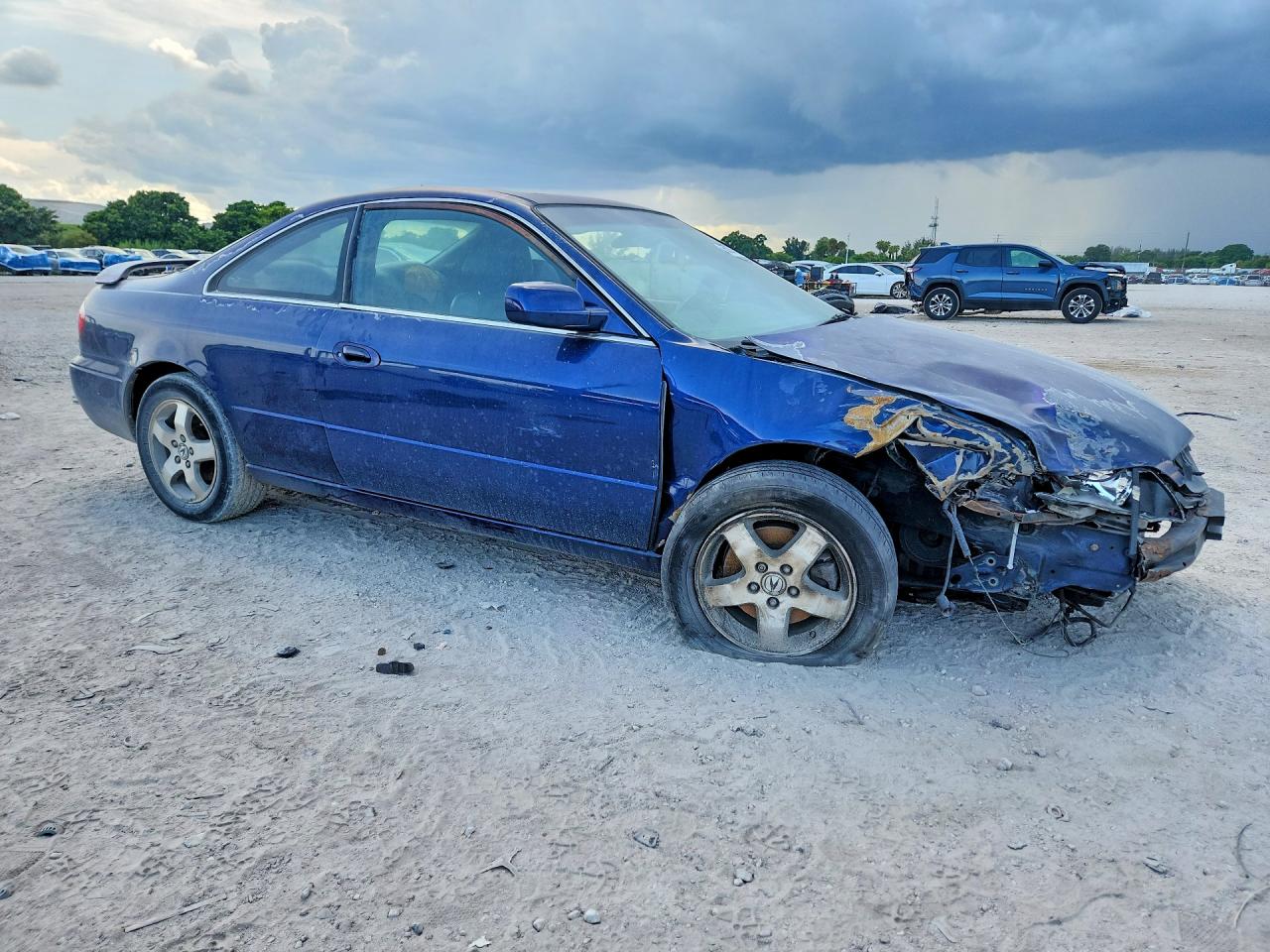 2003 Acura 3.2cl Синий vin: 19UYA42463A001869