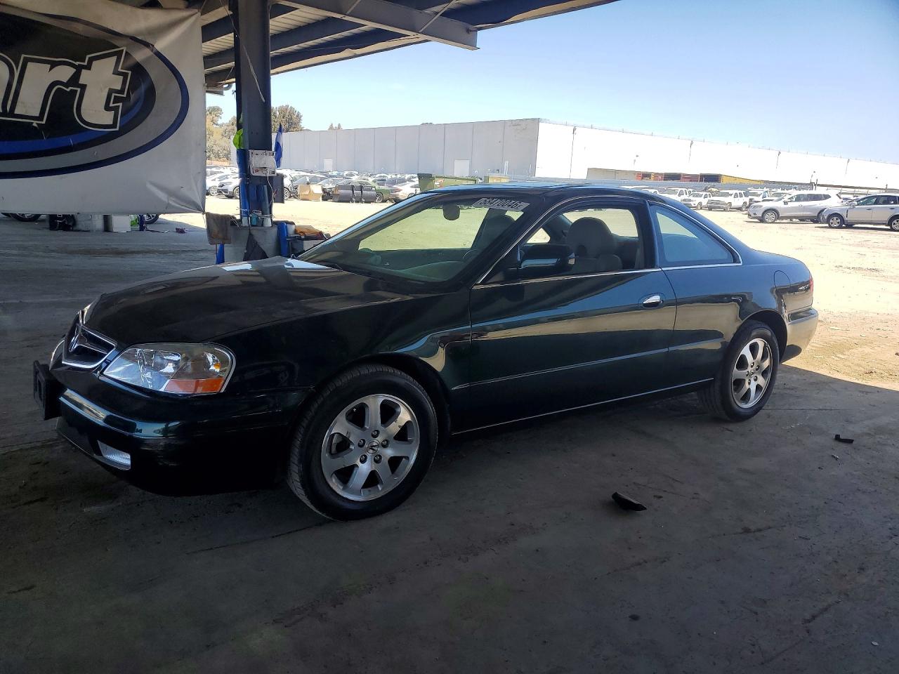 2001 Acura 3.2cl Green vin: 19UYA42471A022212