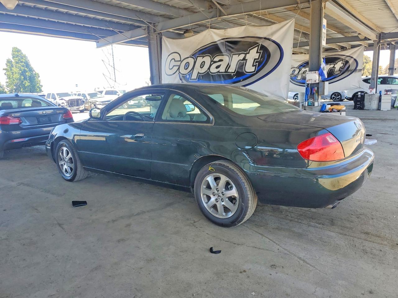 2001 Acura 3.2cl Green vin: 19UYA42471A022212