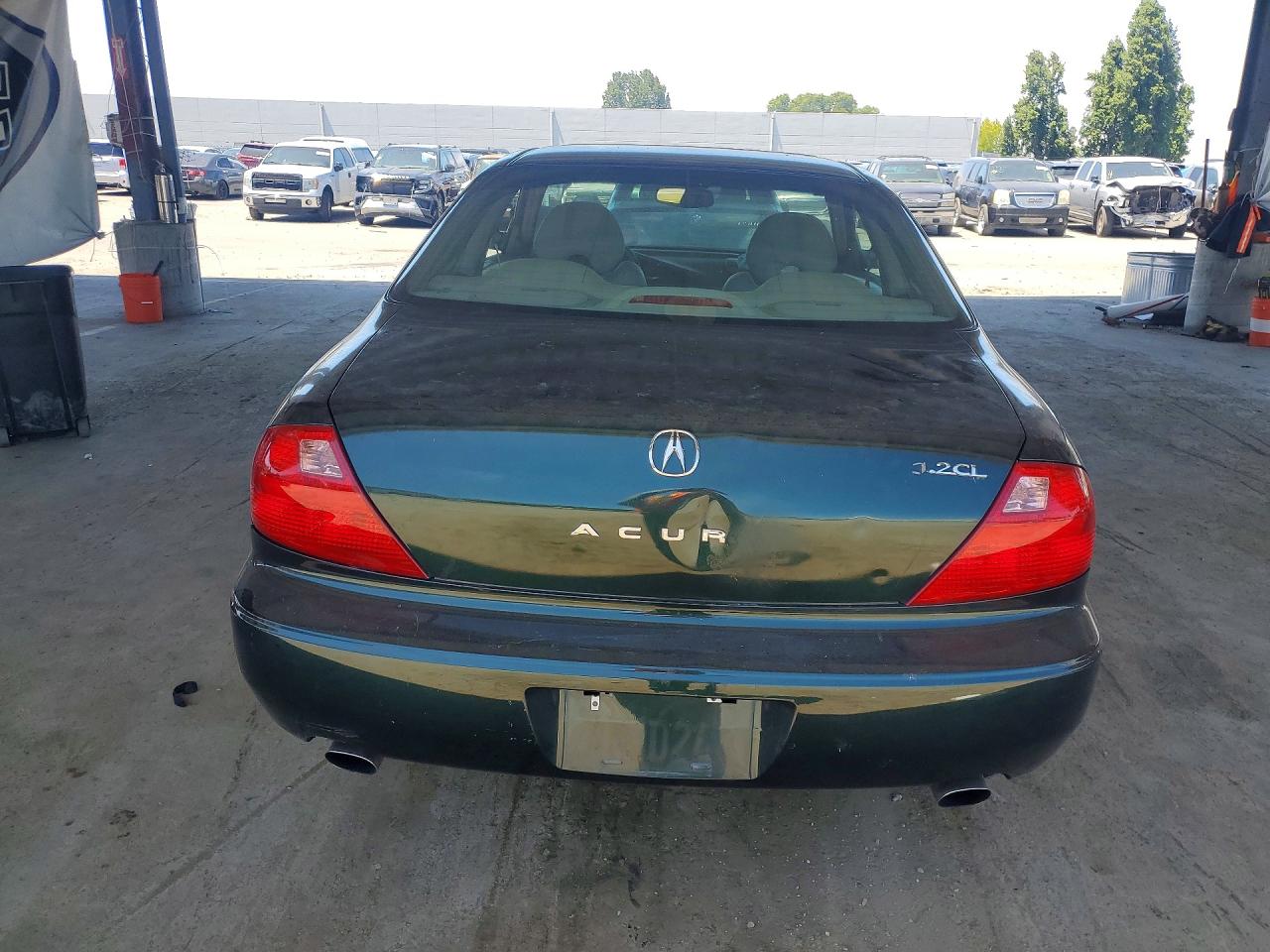 2001 Acura 3.2cl Green vin: 19UYA42471A022212