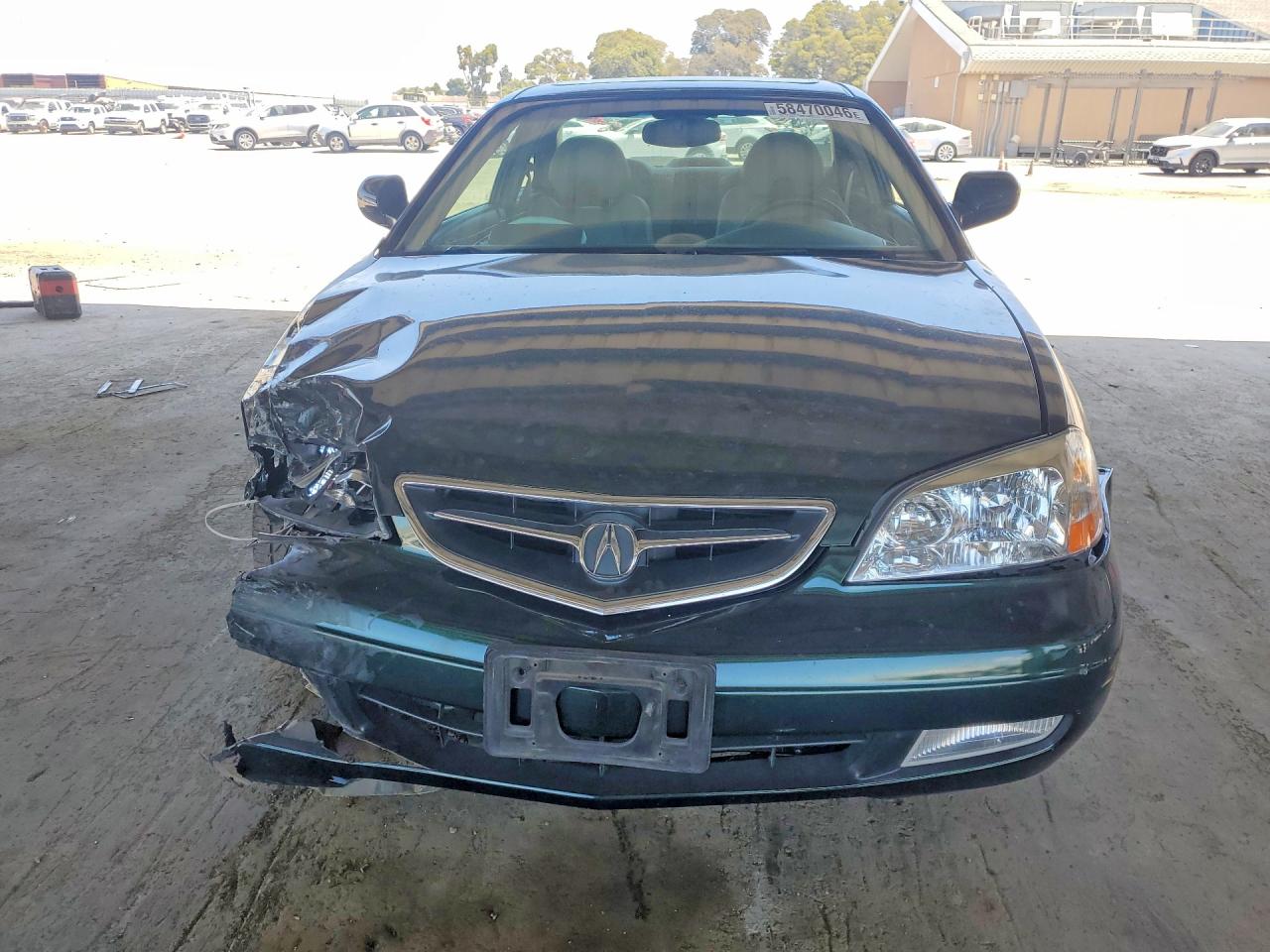 2001 Acura 3.2cl Green vin: 19UYA42471A022212