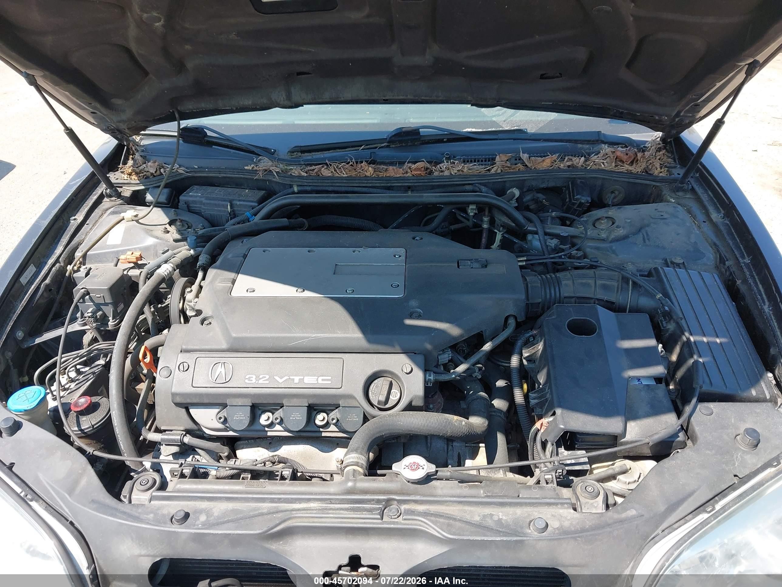 2001 Acura Cl 3.2 Black vin: 19UYA424X1A002987