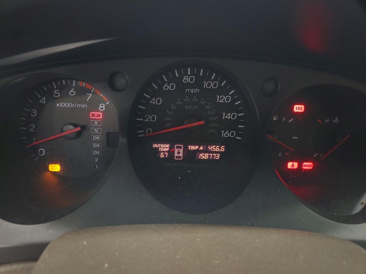 2003 Acura 3.2cl Золотой vin: 19UYA424X3A008968
