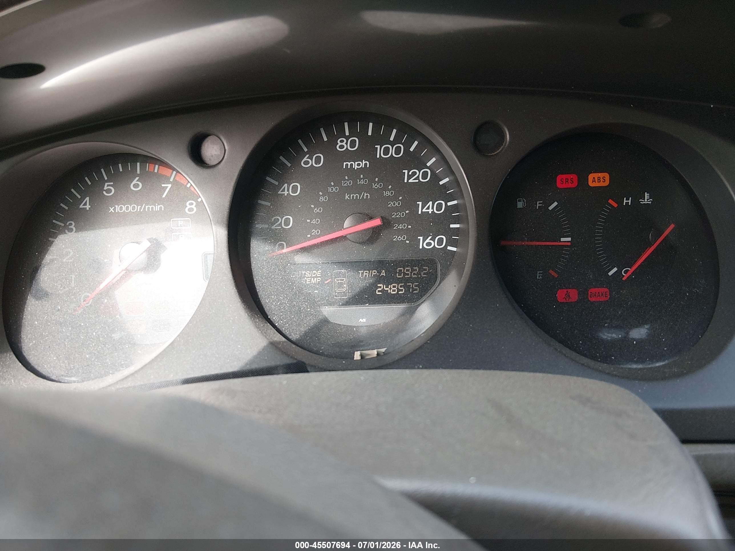 2001 Acura Cl 3.2 Beige vin: 19UYA42561A017074