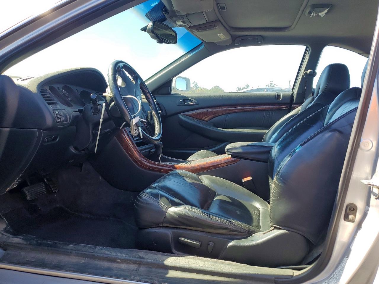 2003 Acura 3.2cl Silver vin: 19UYA425X3A000975