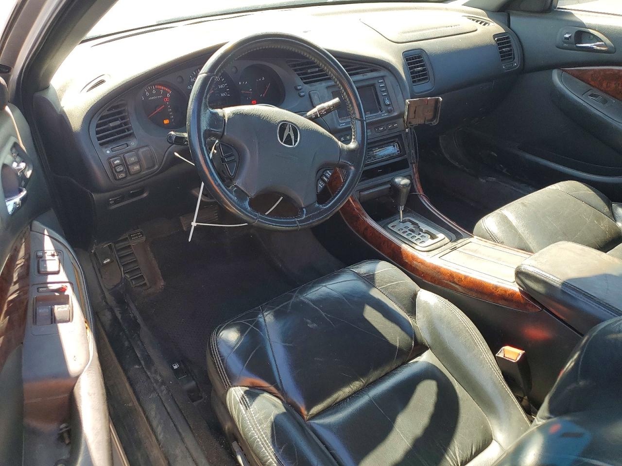 2003 Acura 3.2cl Silver vin: 19UYA425X3A000975