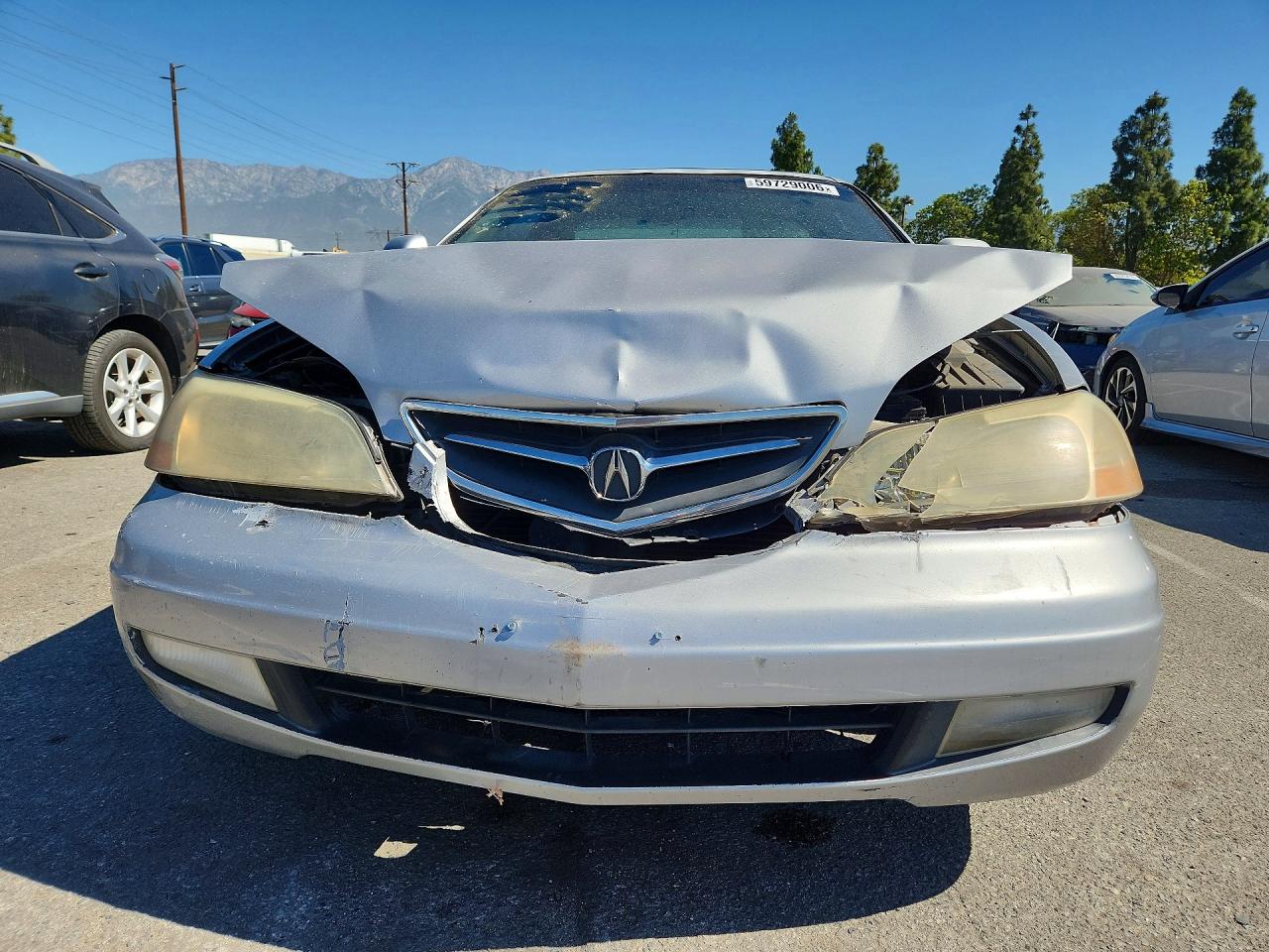 2001 Acura 3.2cl Type-s Silver vin: 19UYA42611A025320