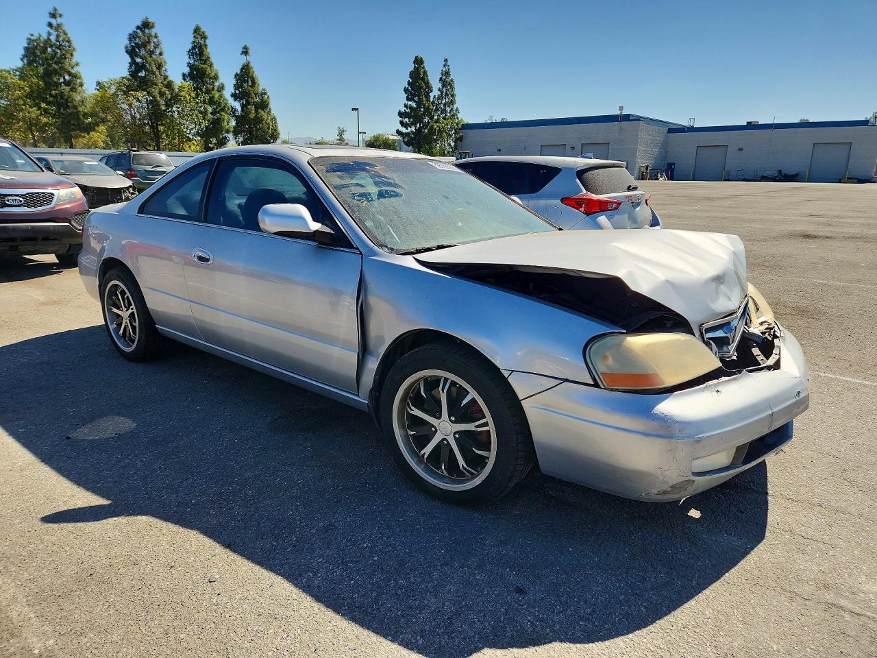 2001 Acura 3.2cl Type-s Silver vin: 19UYA42611A025320
