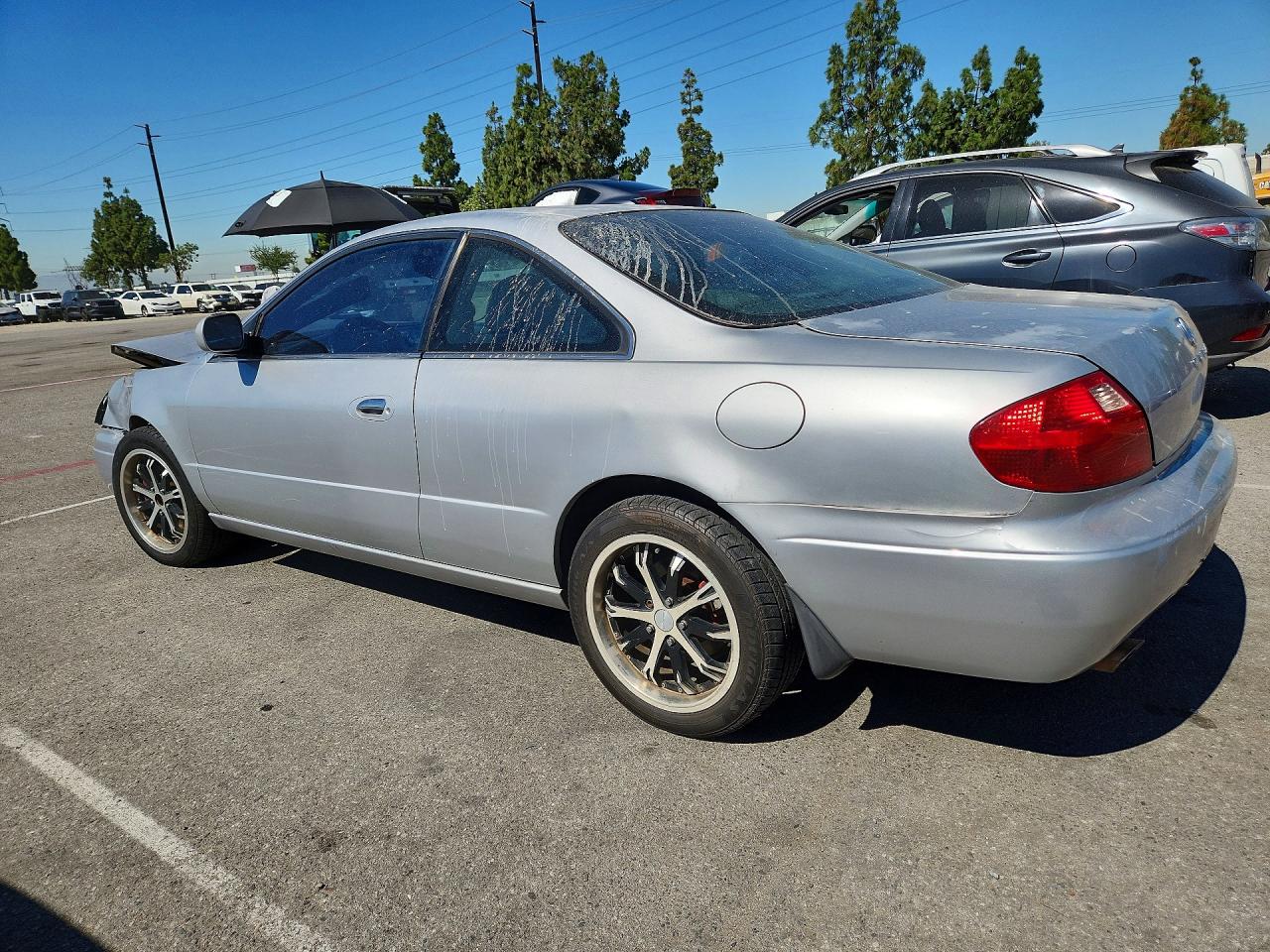 2001 Acura 3.2cl Type-s Silver vin: 19UYA42611A025320