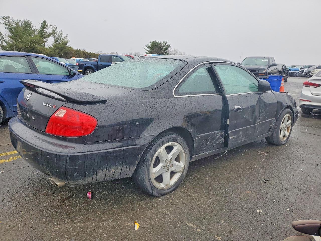 2001 Acura 3.2cl Type-s Black vin: 19UYA42621A021244
