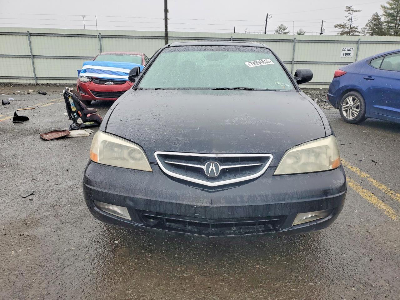 2001 Acura 3.2cl Type-s Black vin: 19UYA42621A021244
