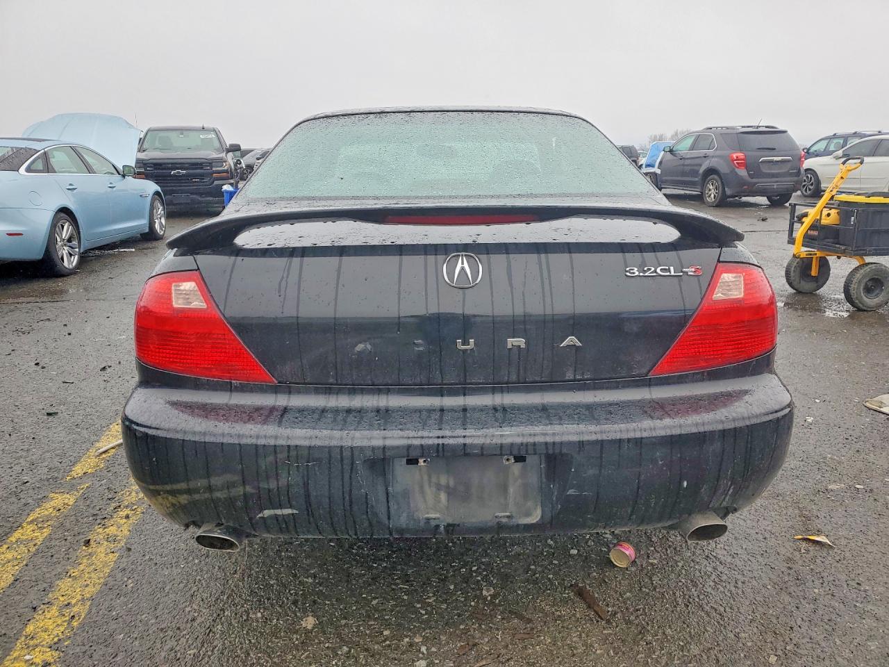 2001 Acura 3.2cl Type-s Black vin: 19UYA42621A021244
