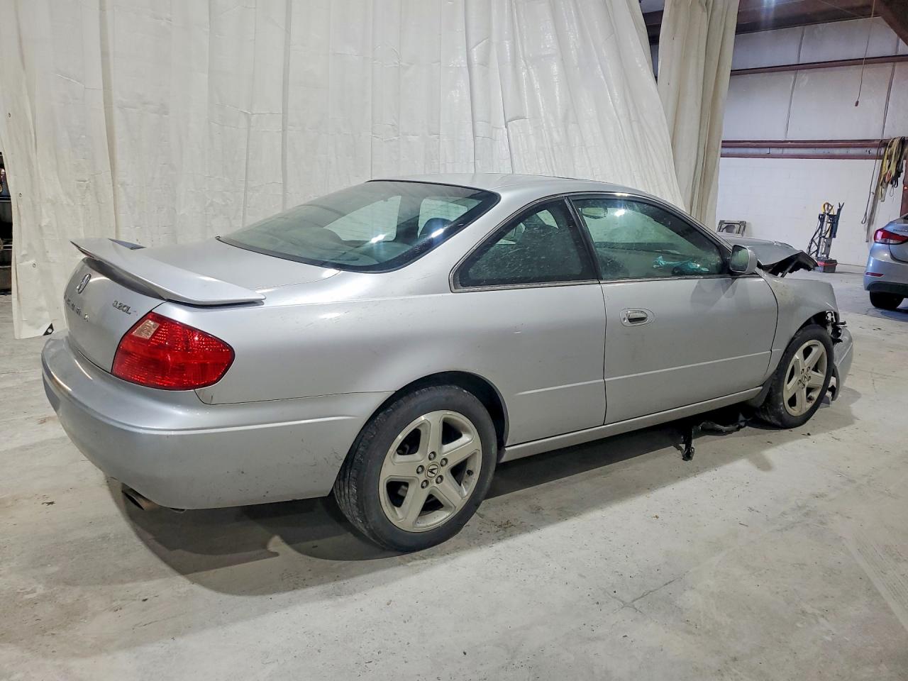 2001 Acura 3.2cl Type-s Silver vin: 19UYA42631A800653