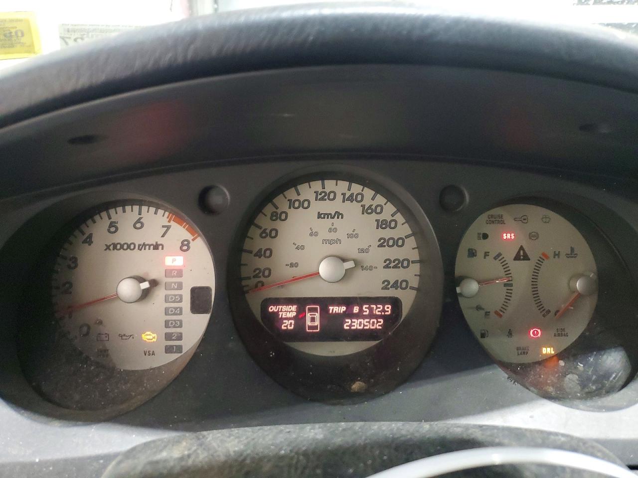 2001 Acura 3.2cl Type-s Silver vin: 19UYA42631A800653