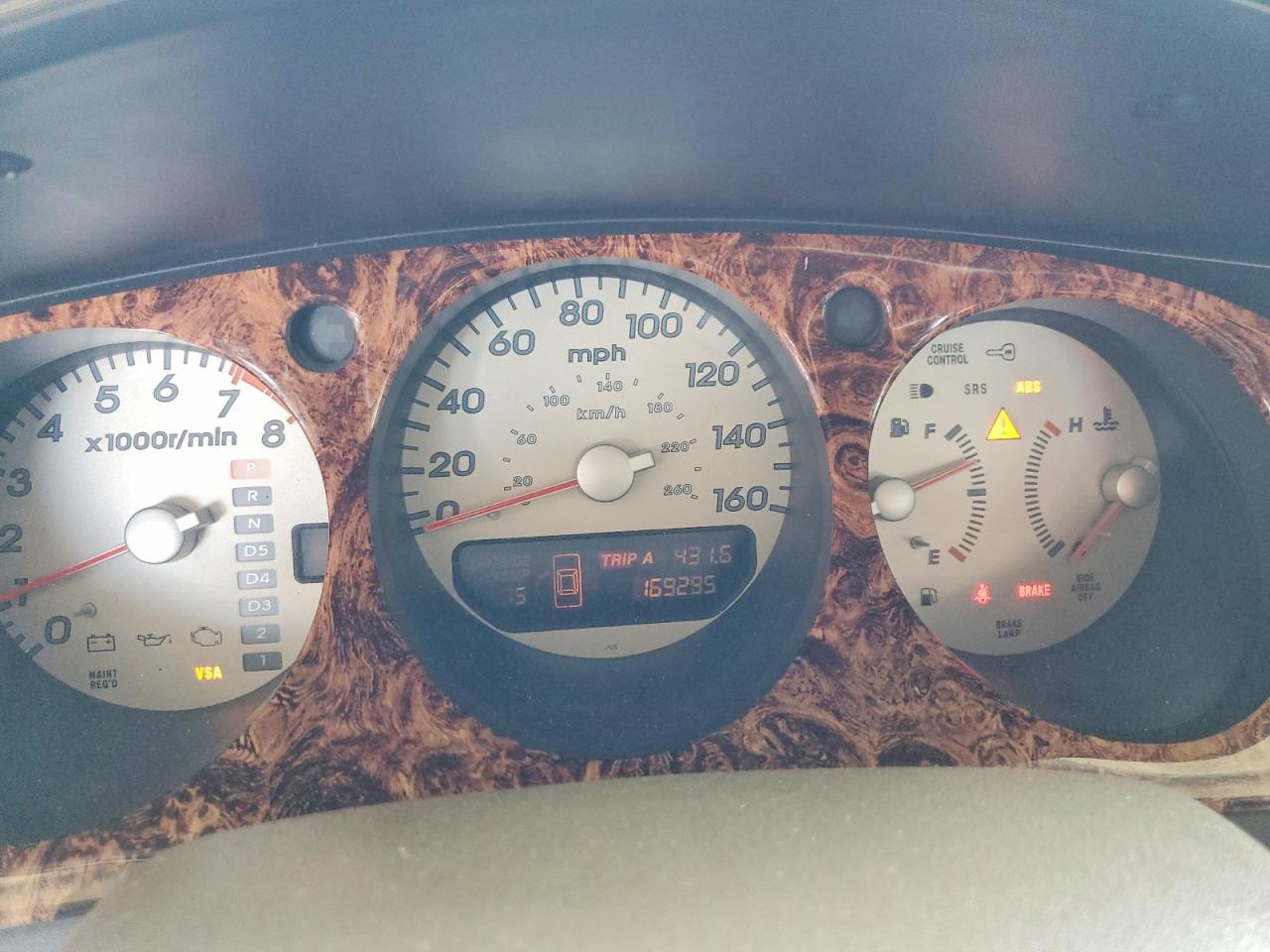 2003 Acura 3.2cl Черный vin: 19UYA42653A015439